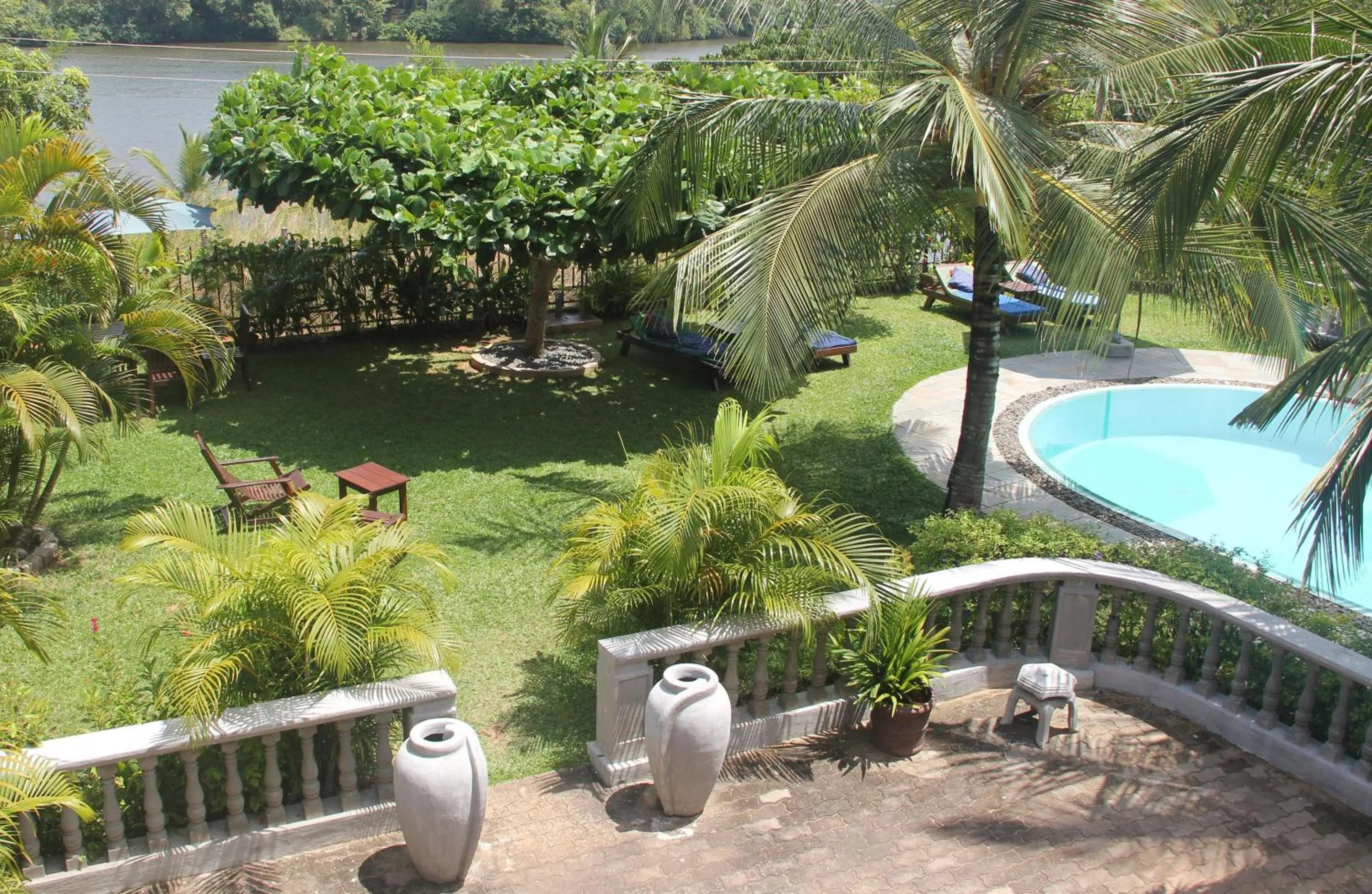 Garden in Asian Jewel Boutique Hotel