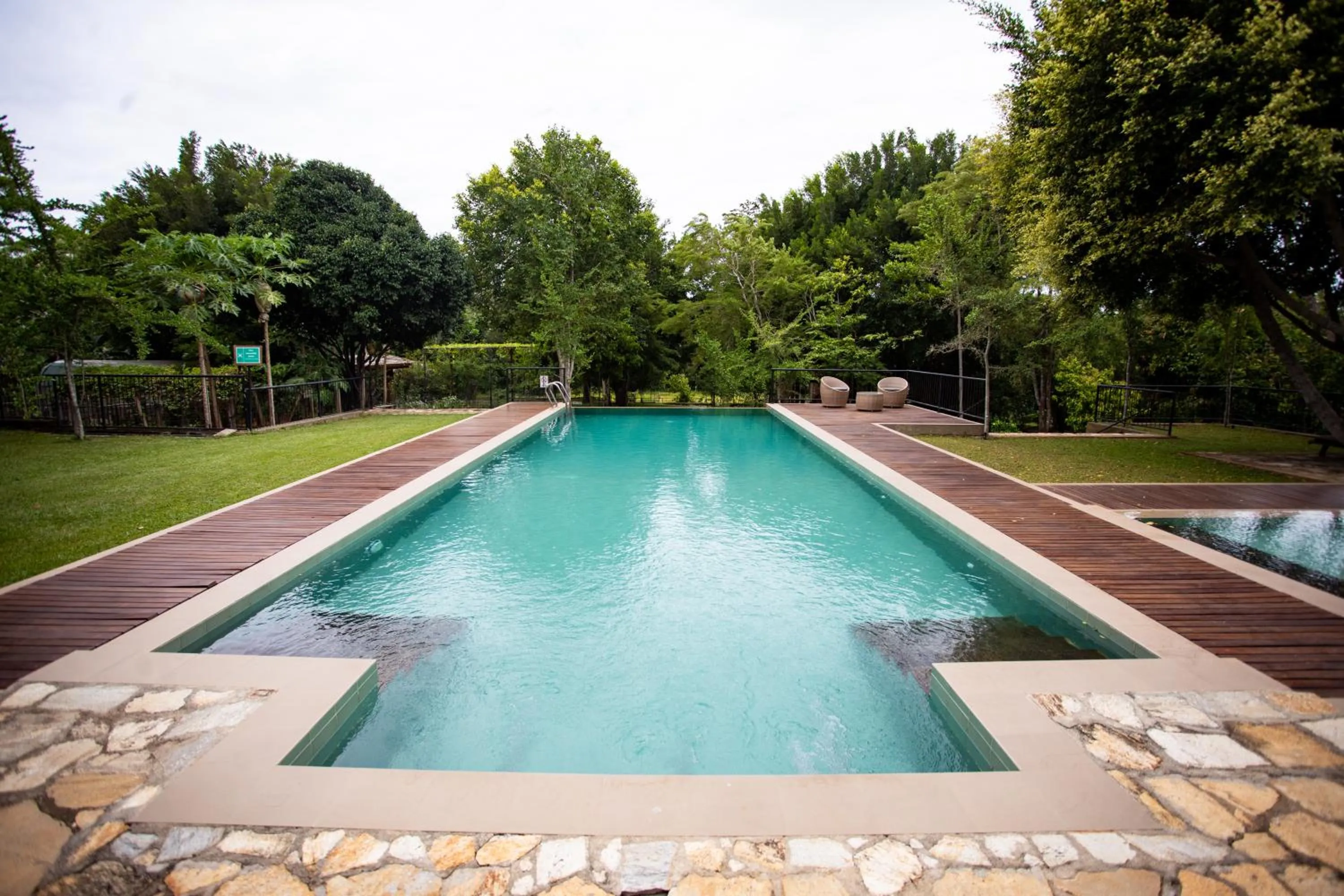 Pool view in Kalu's Hideaway Udawalawe