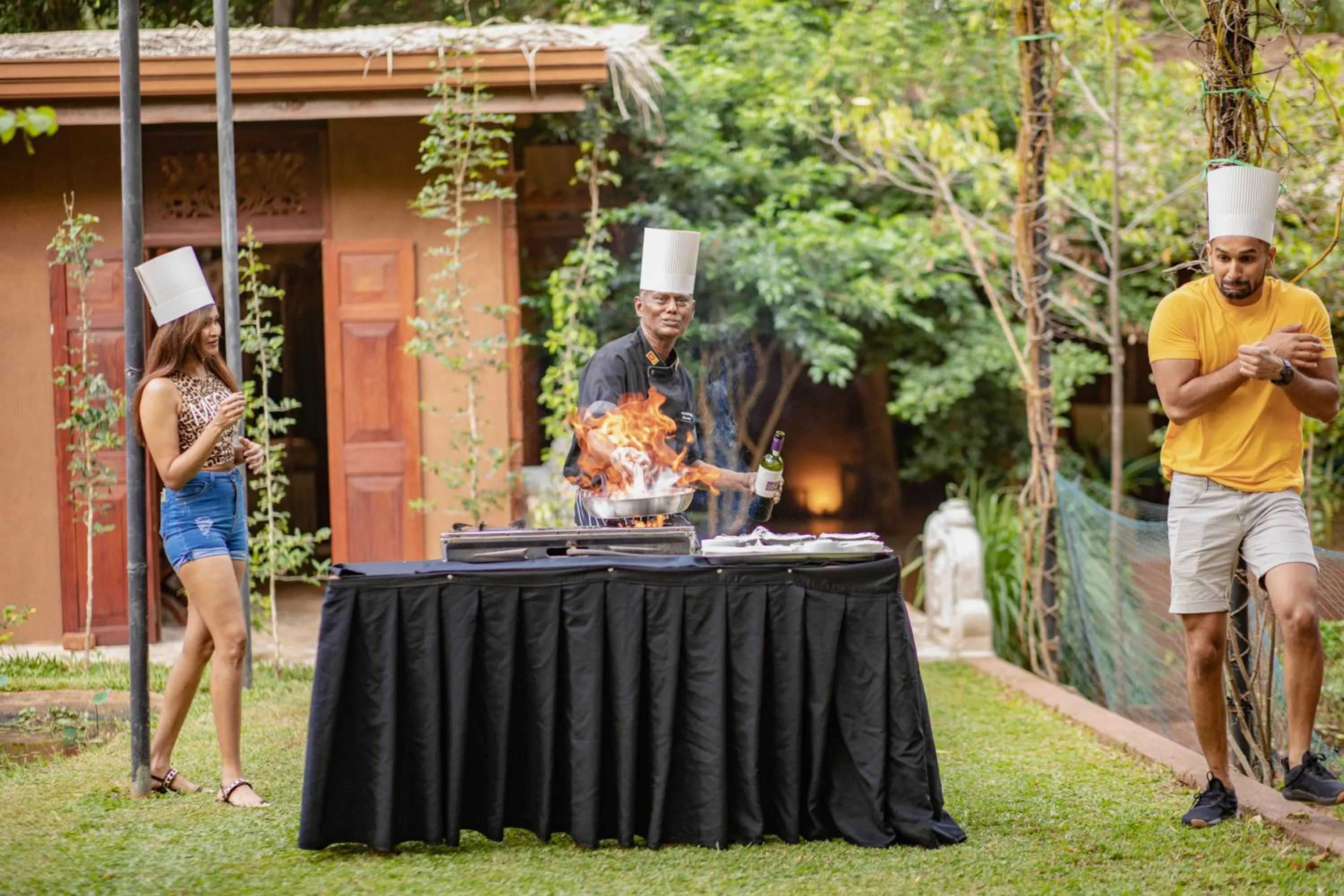 Staff in Kalu's Hideaway Udawalawe