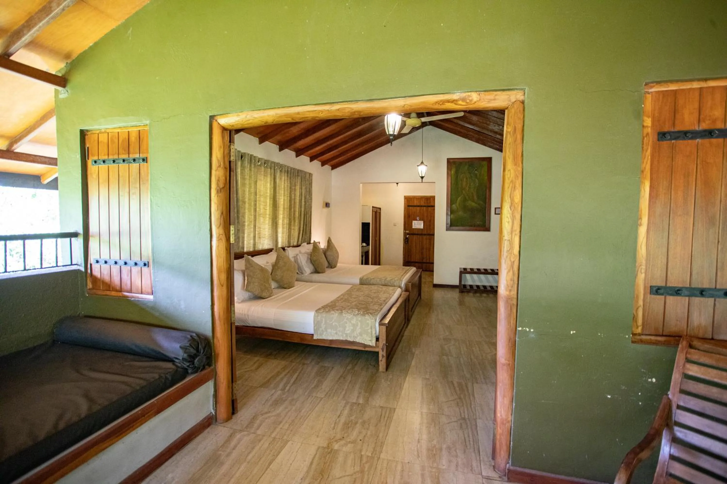 Bed in Kalu's Hideaway Udawalawe