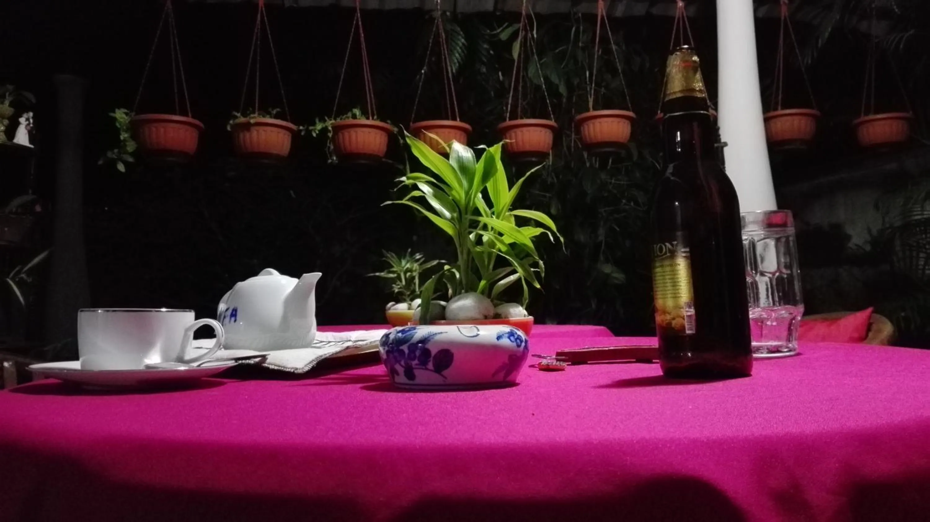 Lobby or reception in Rock Cascade Tourist Home & Cookery School