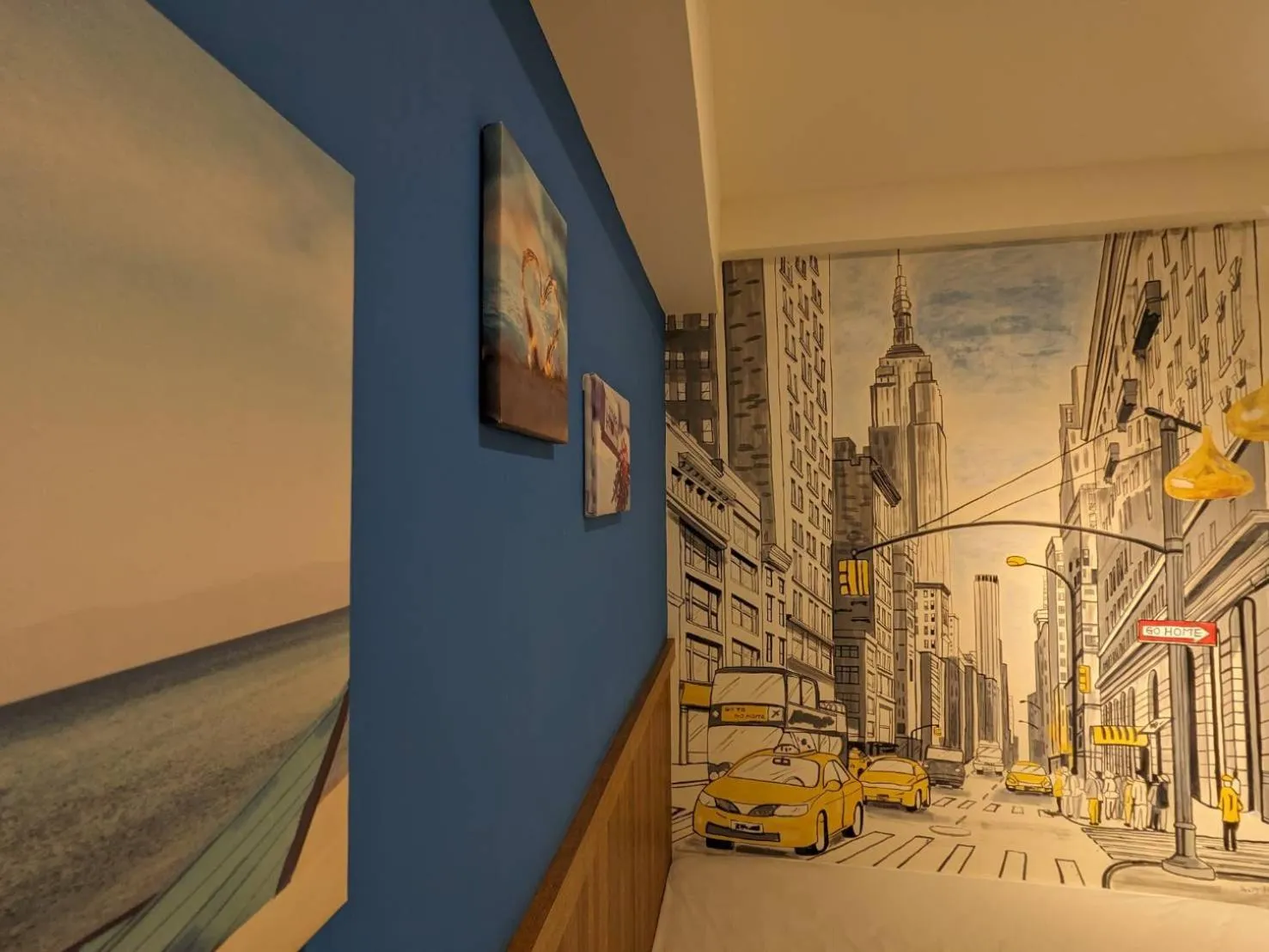 Decorative detail in Go Home Homestay