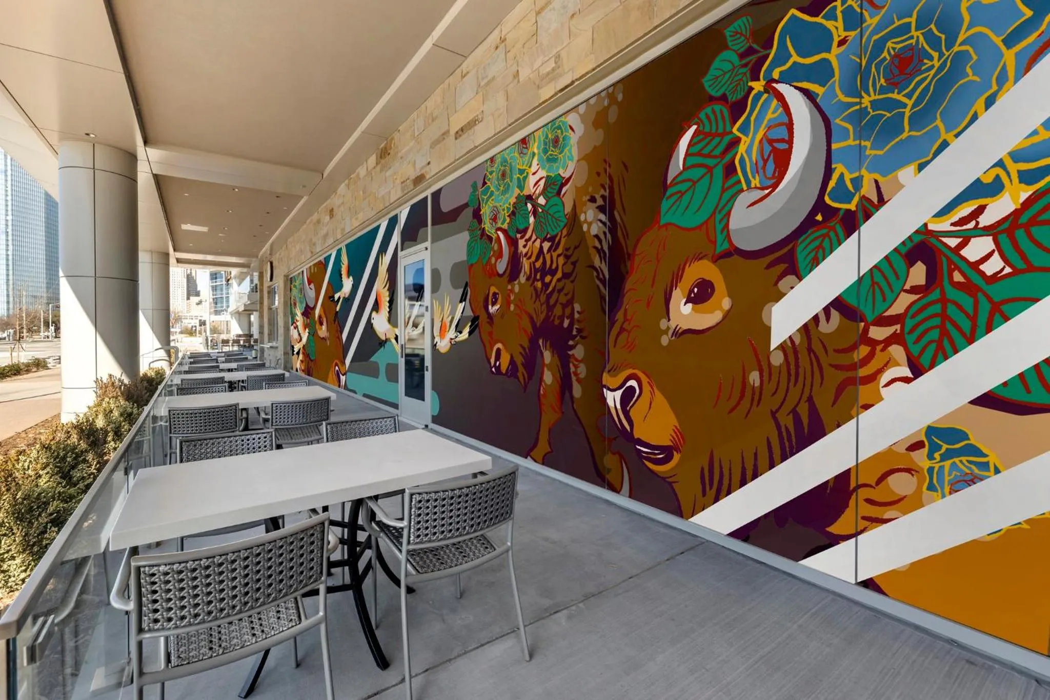 Restaurant/places to eat in Omni Oklahoma City Hotel