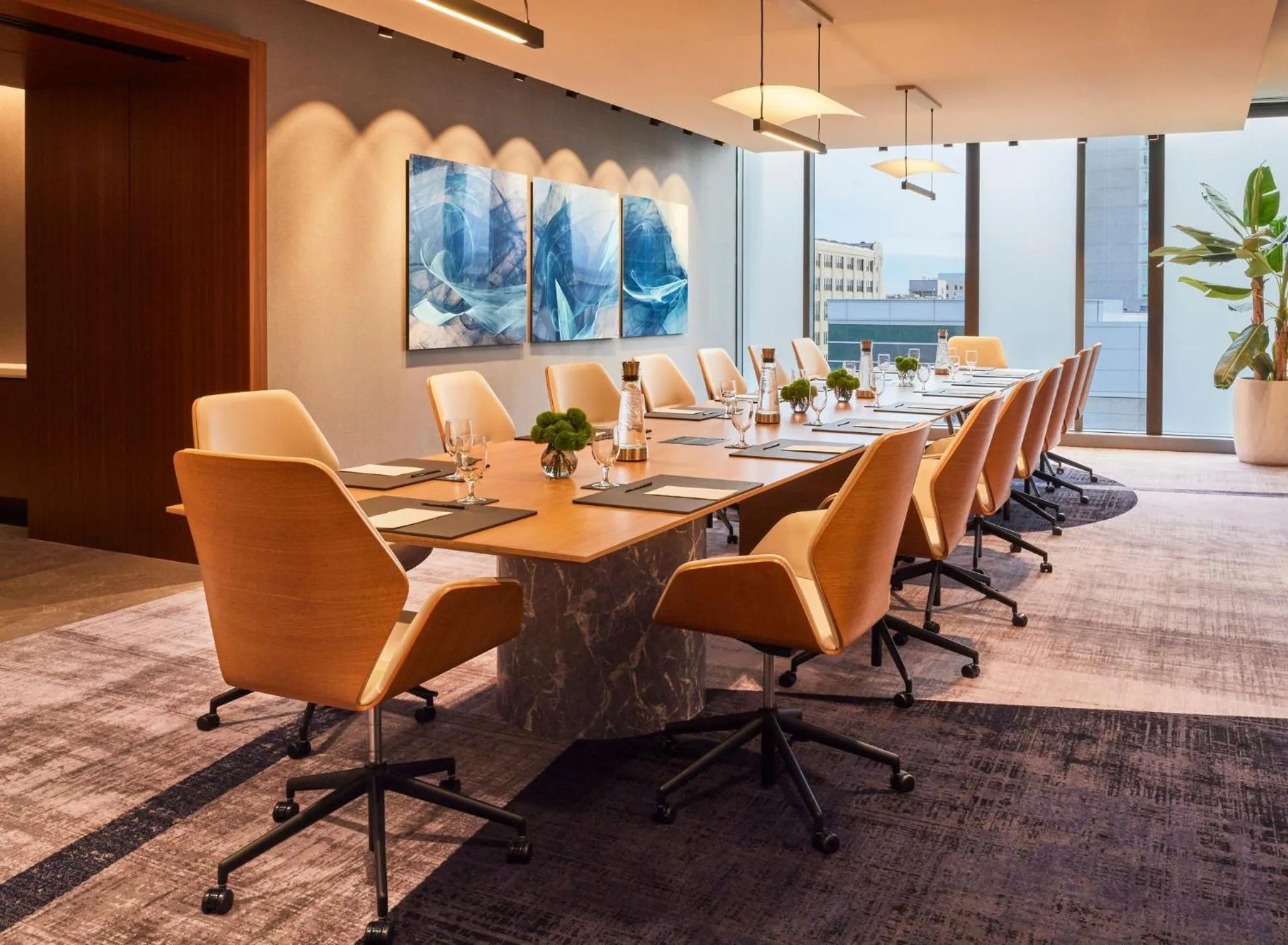 Bathroom in Omni Boston Hotel at the Seaport