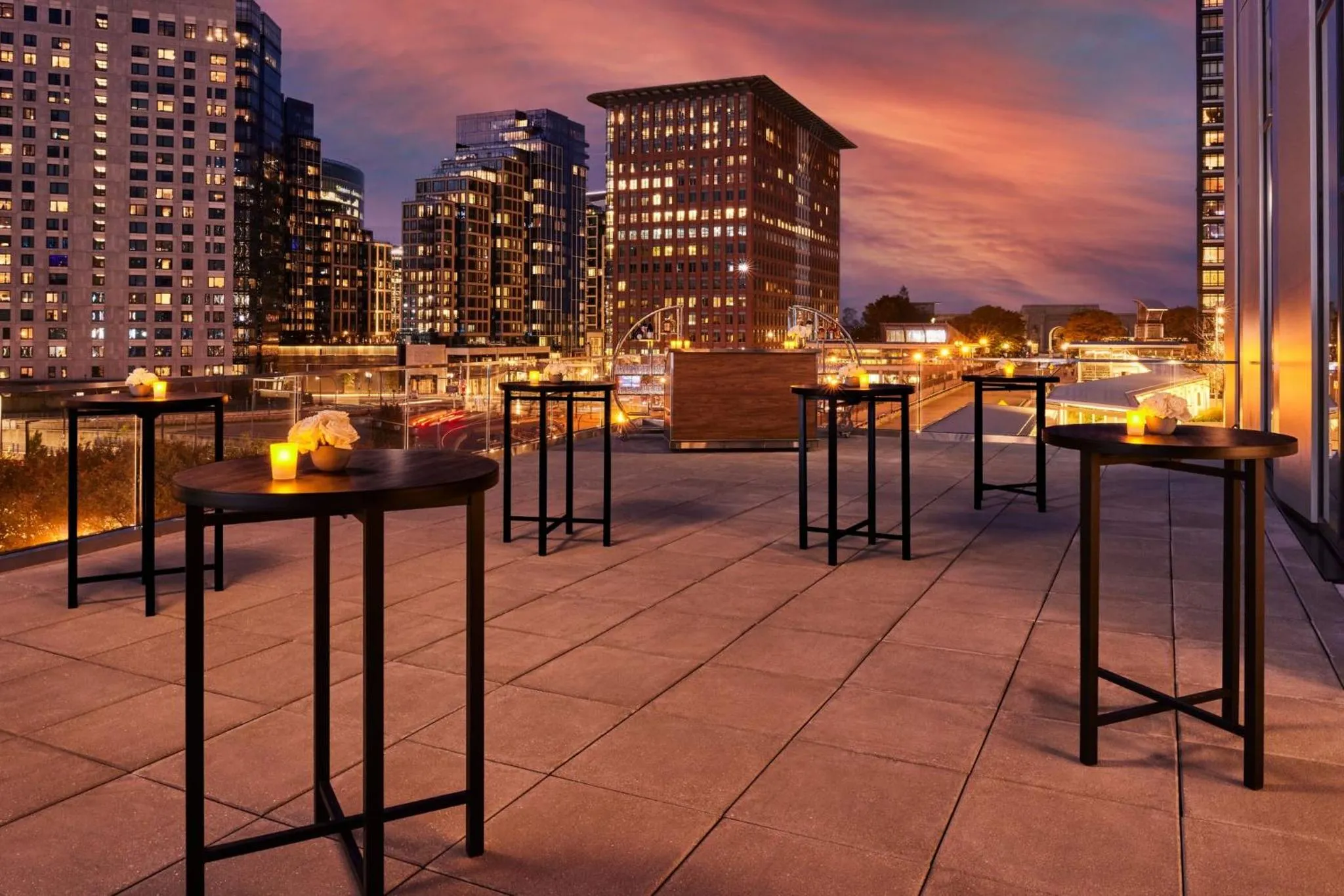Balcony/Terrace in Omni Boston Hotel at the Seaport