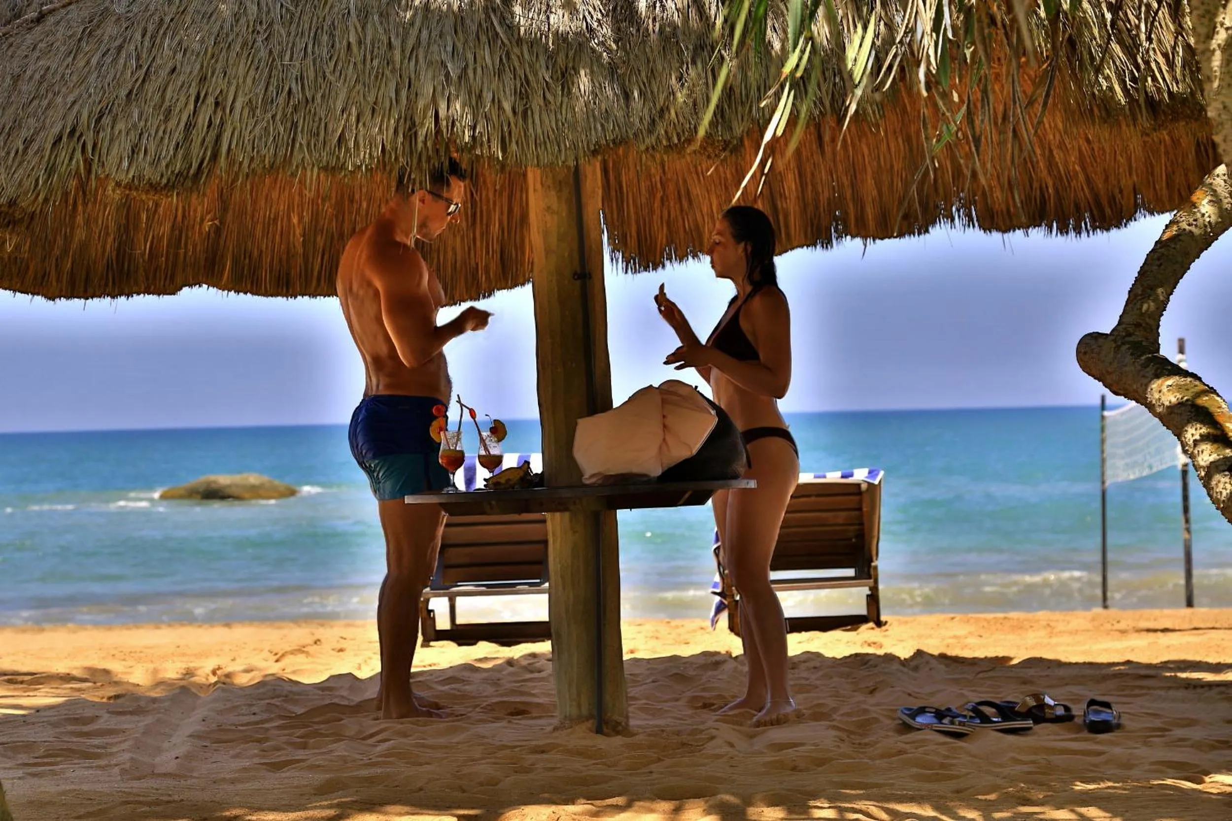 People in Sea Rock Villa