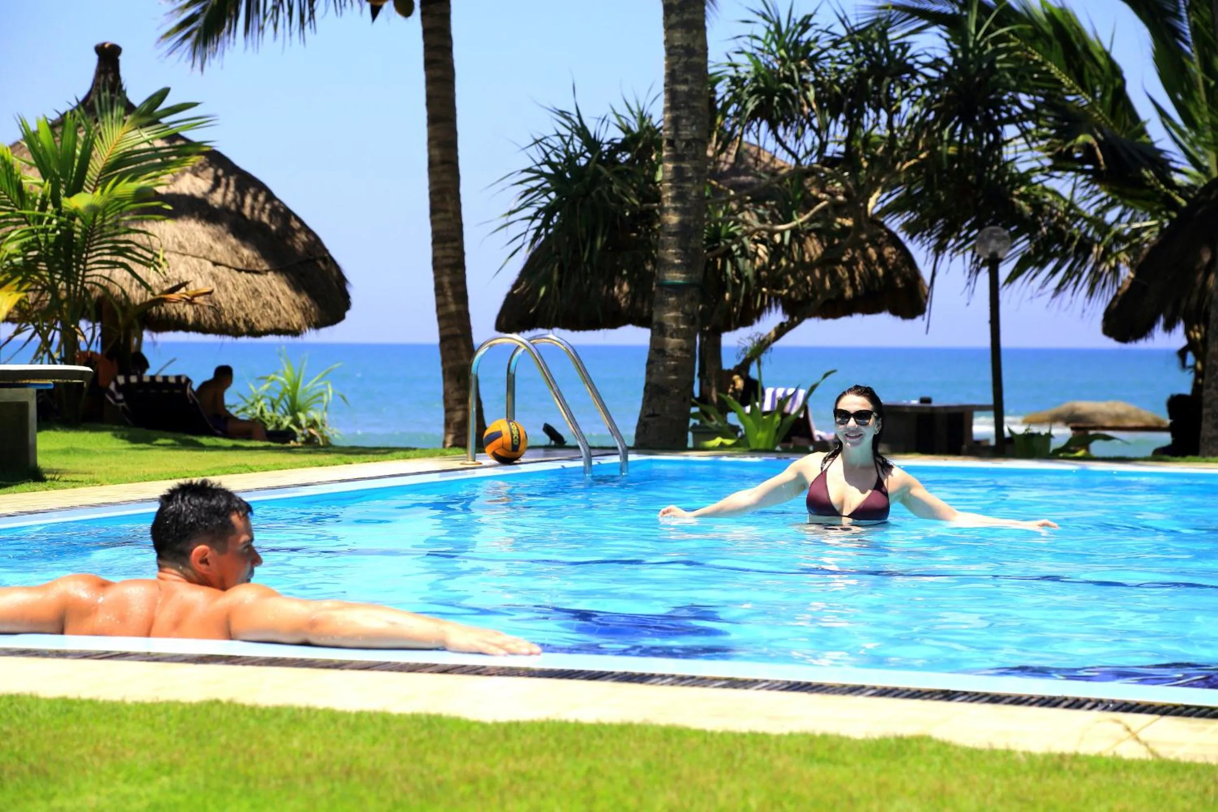 People in Sea Rock Villa