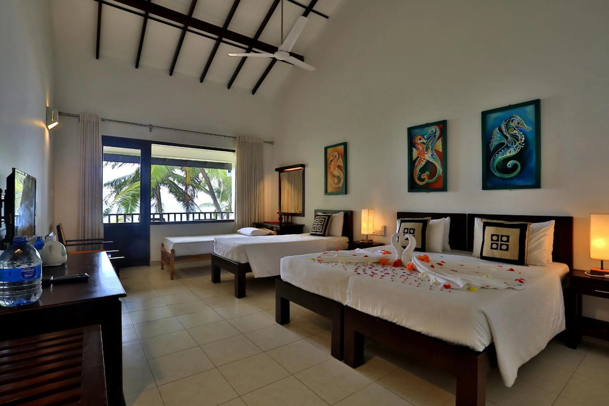 Bed in Sea Rock Villa