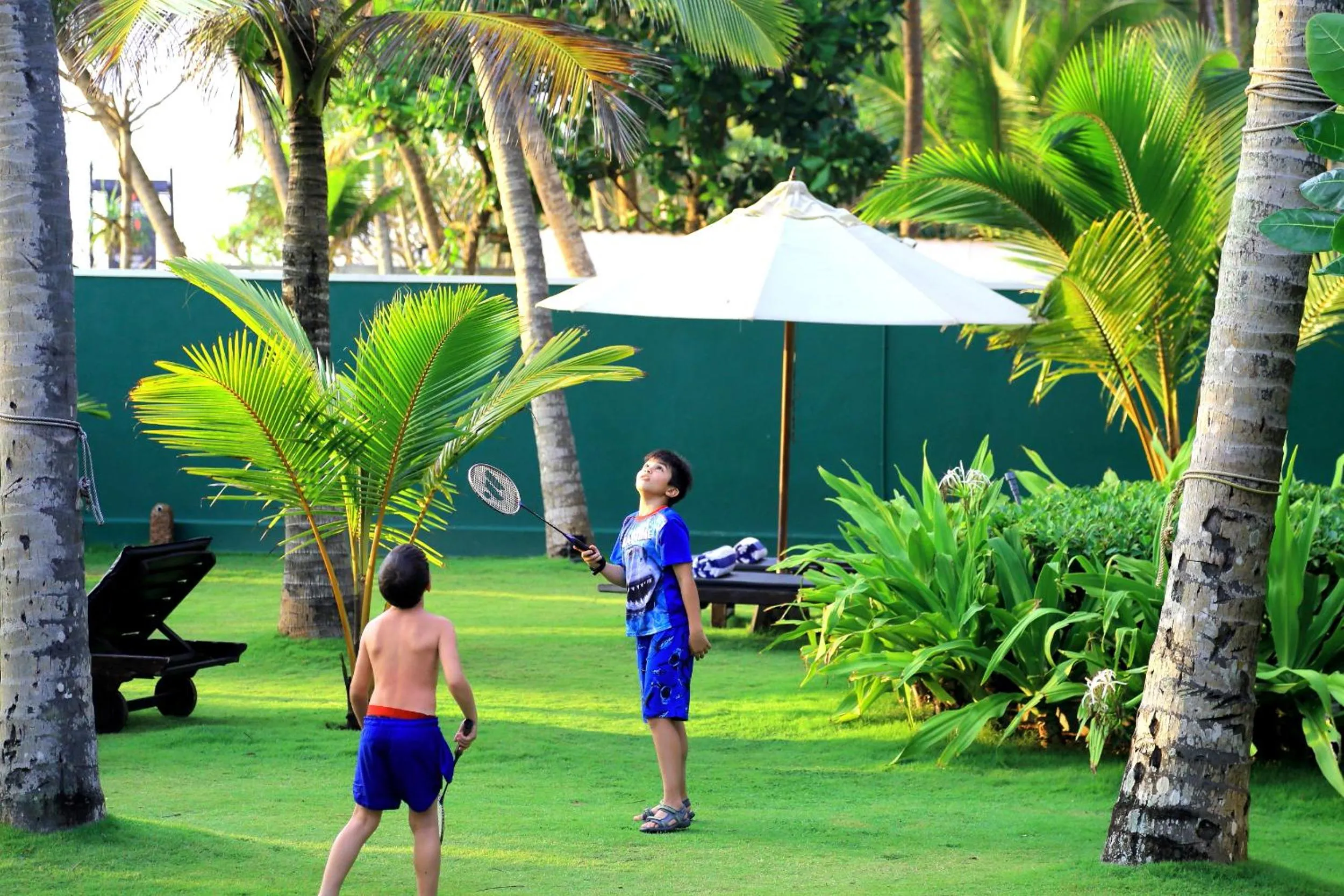 children in Sea Rock Villa