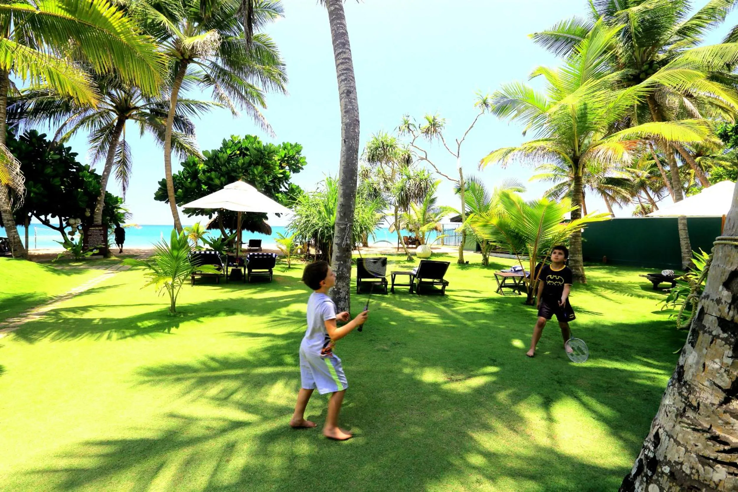 People in Sea Rock Villa