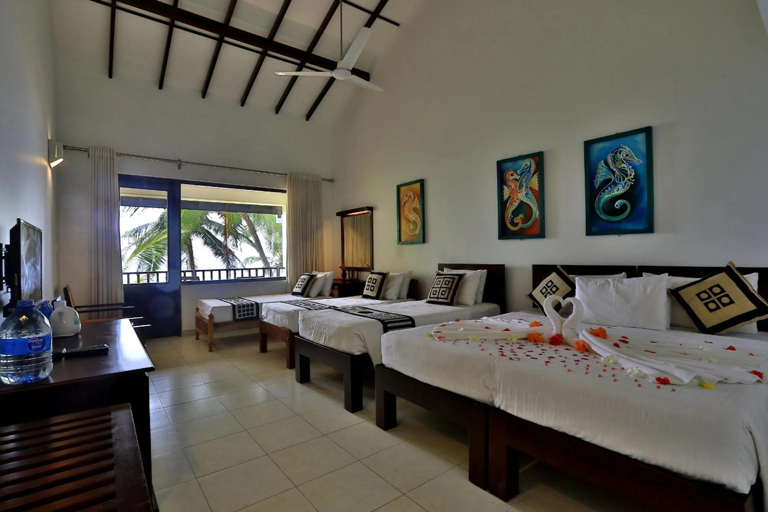 Bed in Sea Rock Villa