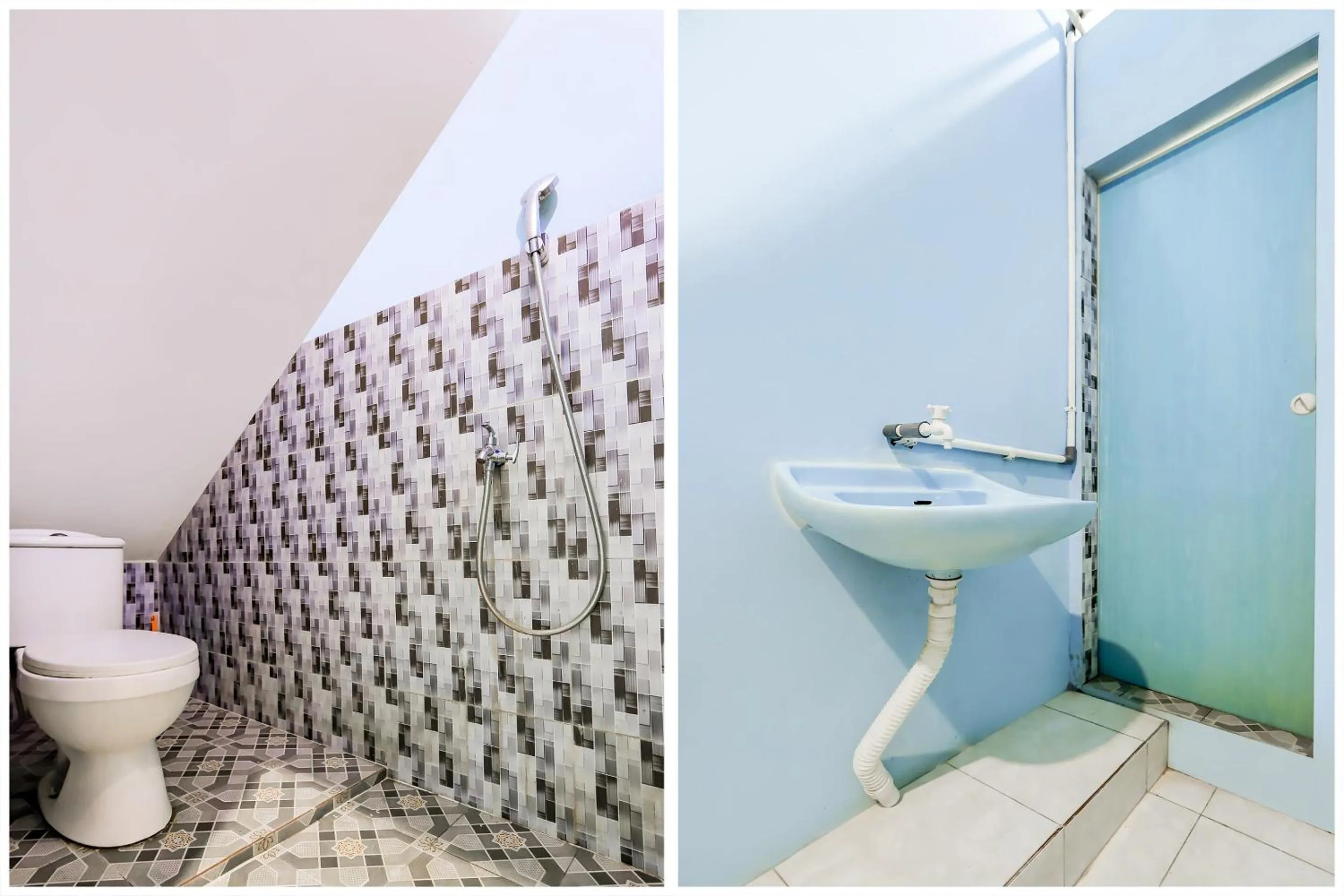 Bathroom in Hotel O Faster Inn 1