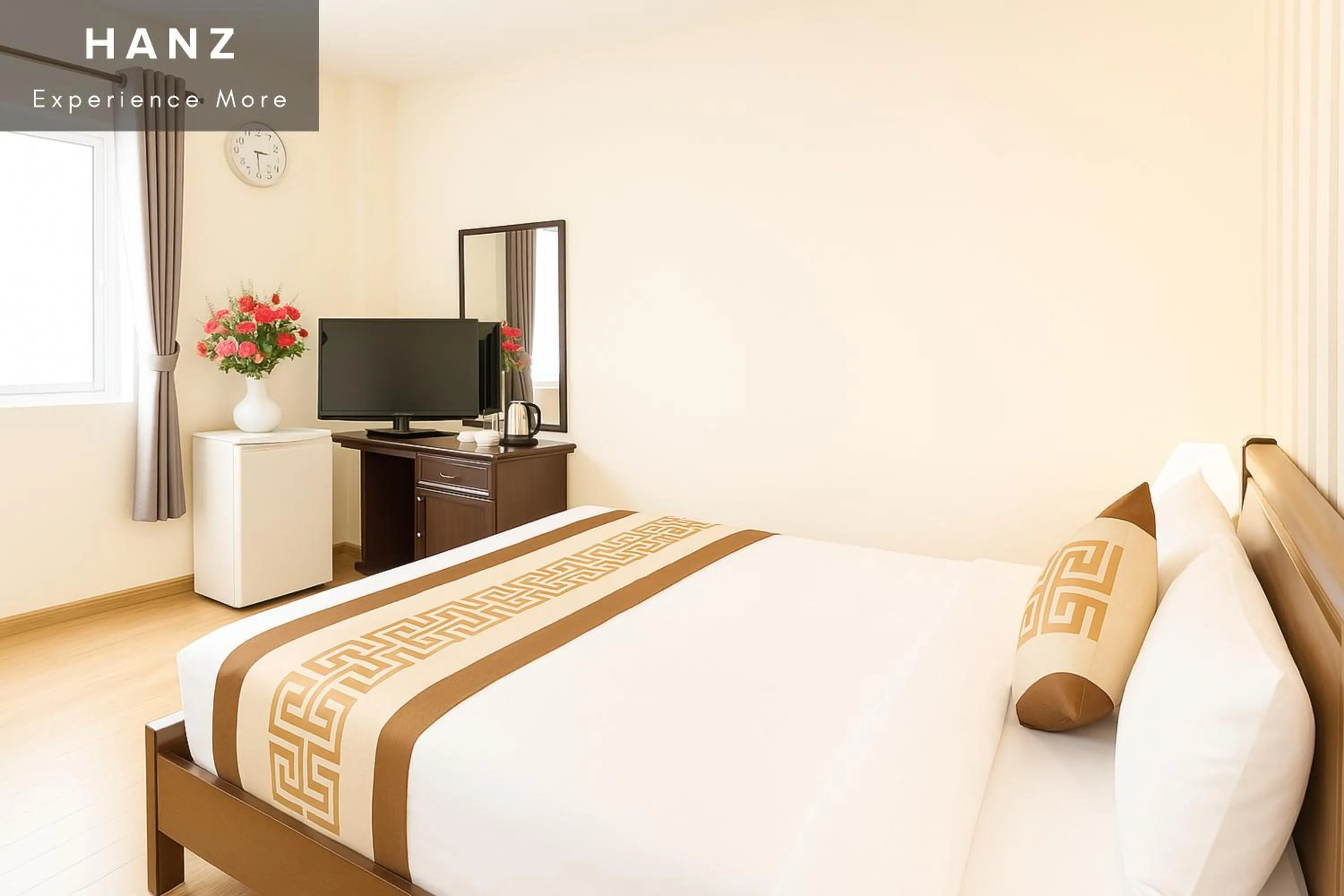 Communal lounge/ TV room in HANZ Thanh Thu Hotel