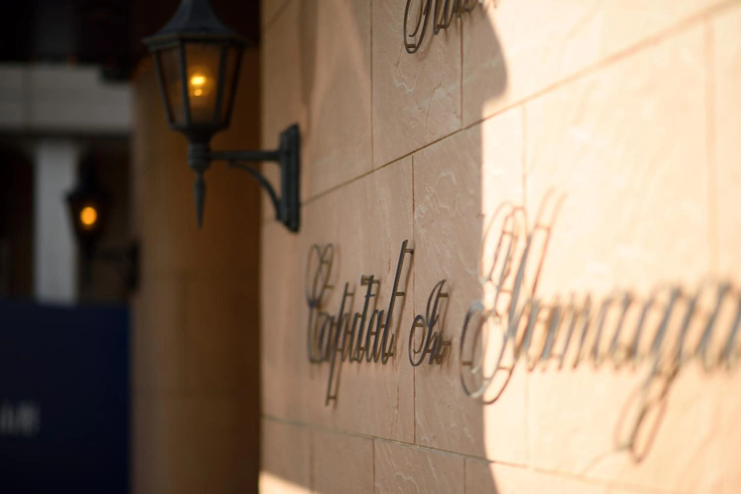 Logo/Certificate/Sign in Hotel Capital in Yamagata