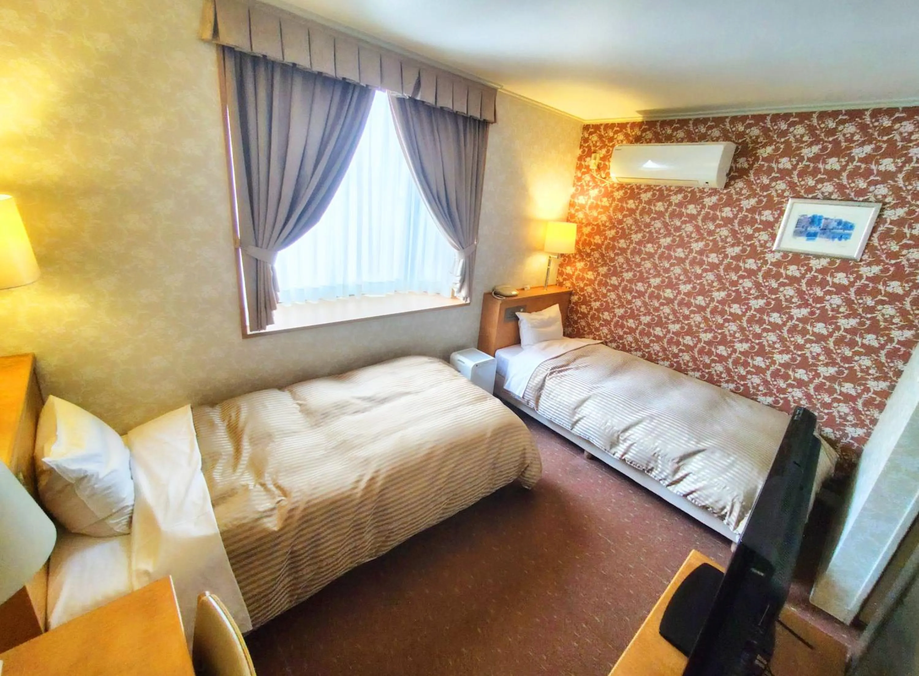 Photo of the whole room, Bed in Hotel Capital in Yamagata