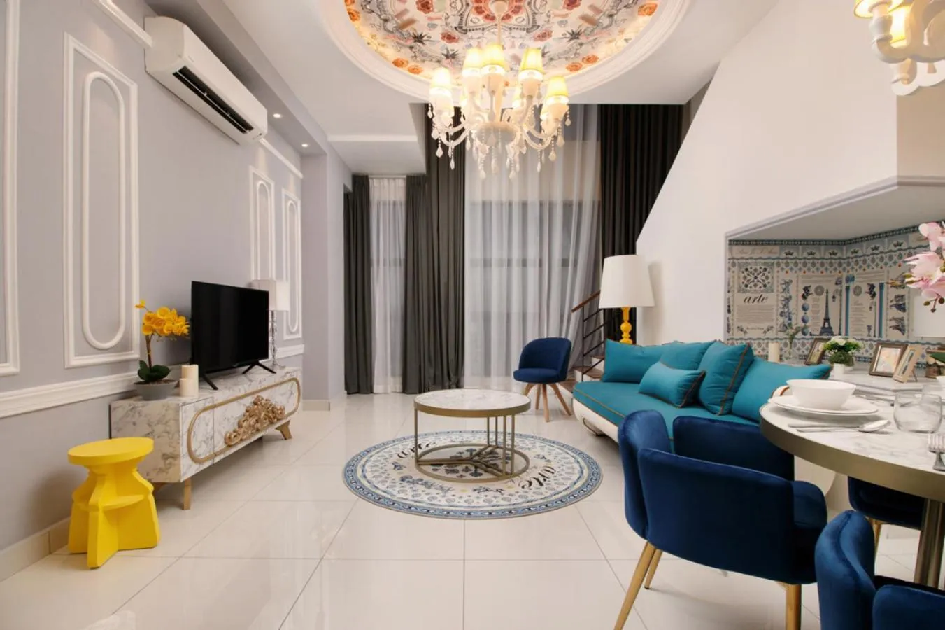 Living room in Zetter Suite Arte Mont Kiara