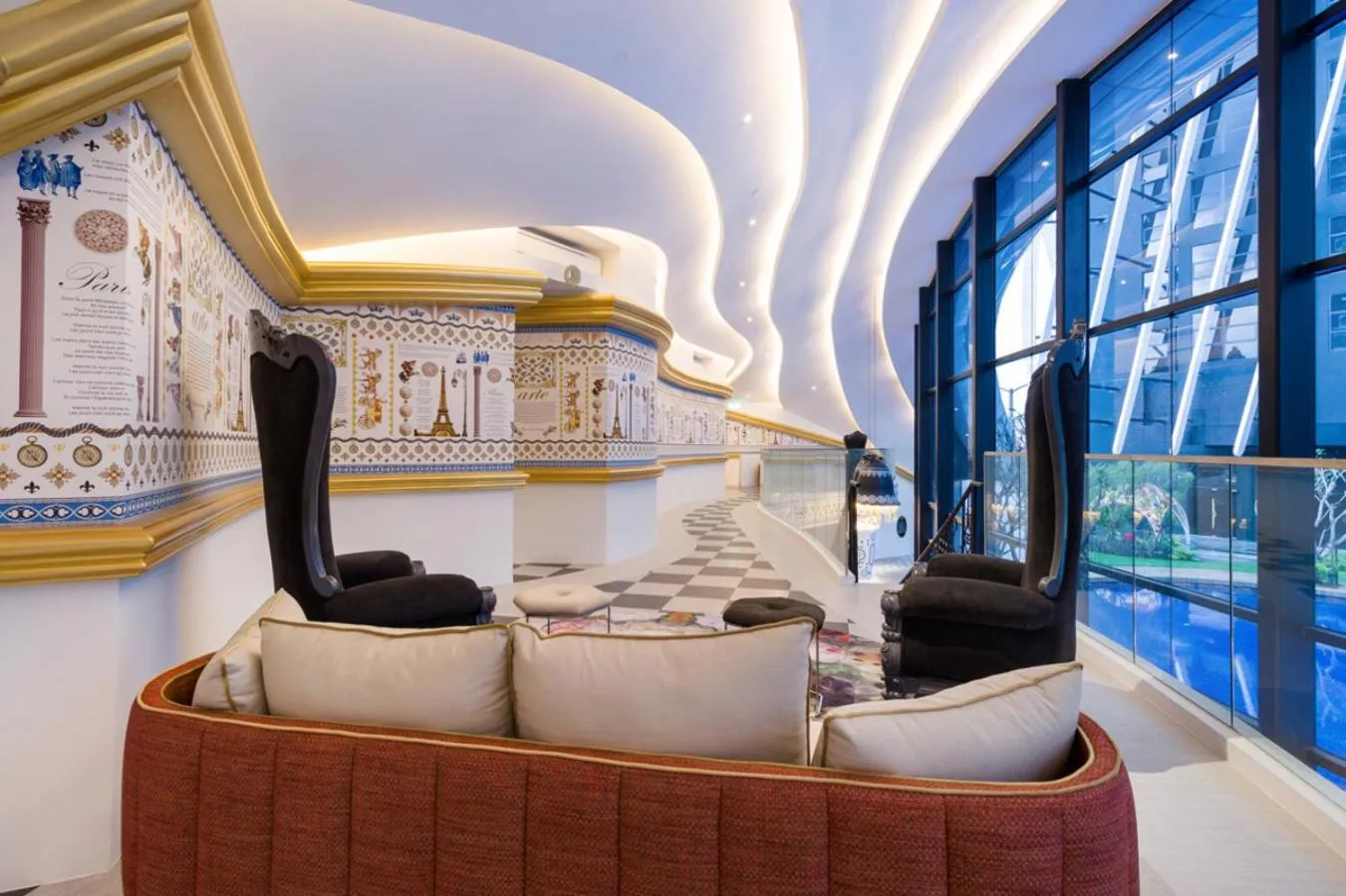 Seating area in Zetter Suite Arte Mont Kiara