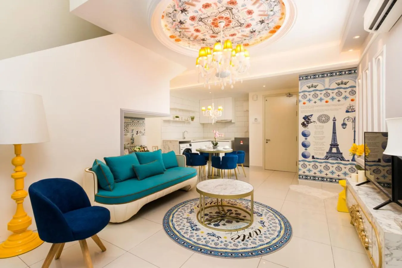 Living room in Zetter Suite Arte Mont Kiara