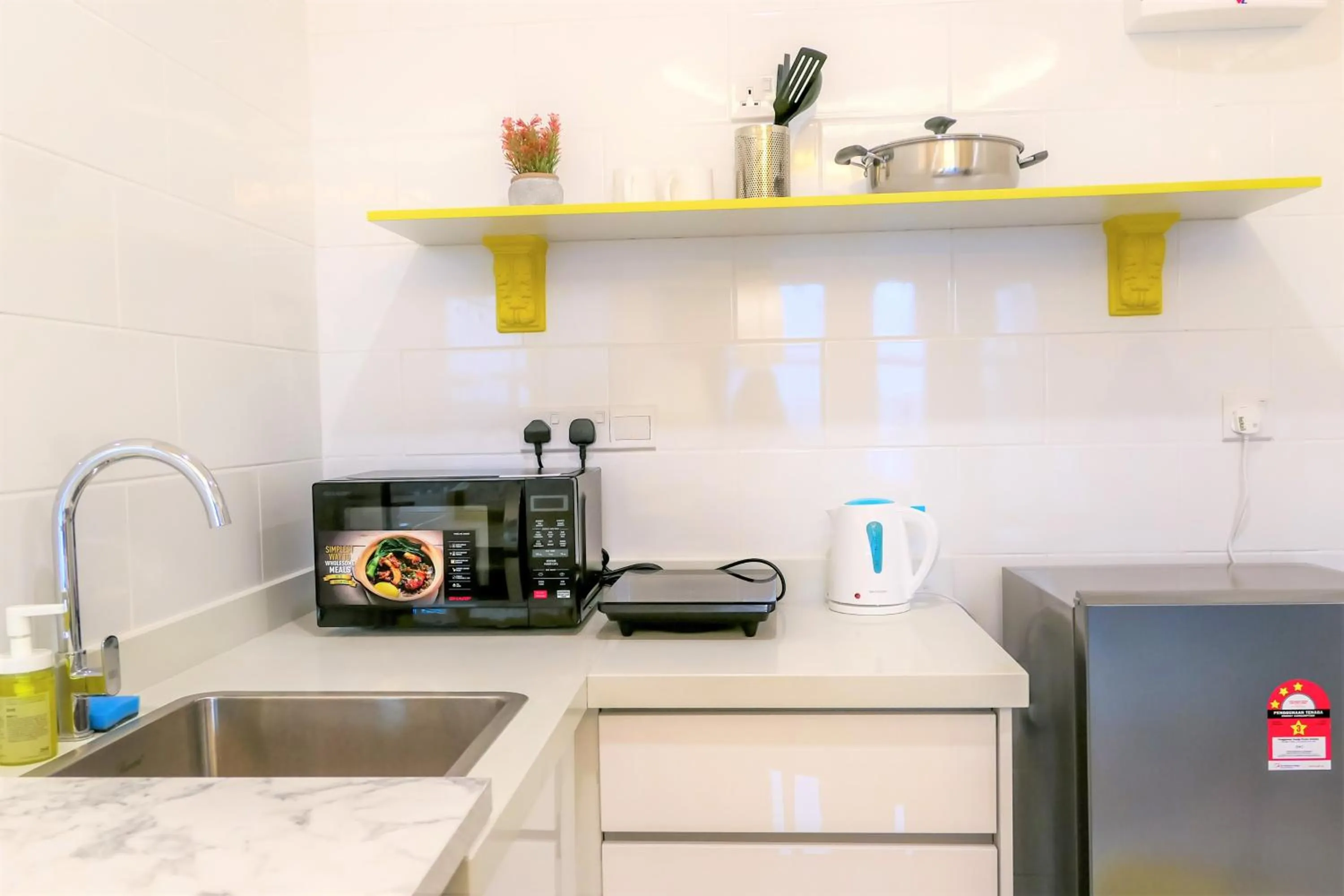 Kitchen or kitchenette in Zetter Suite Arte Mont Kiara