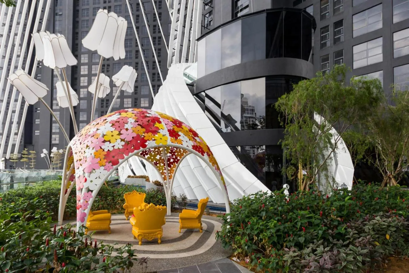 Garden in Zetter Suite Arte Mont Kiara