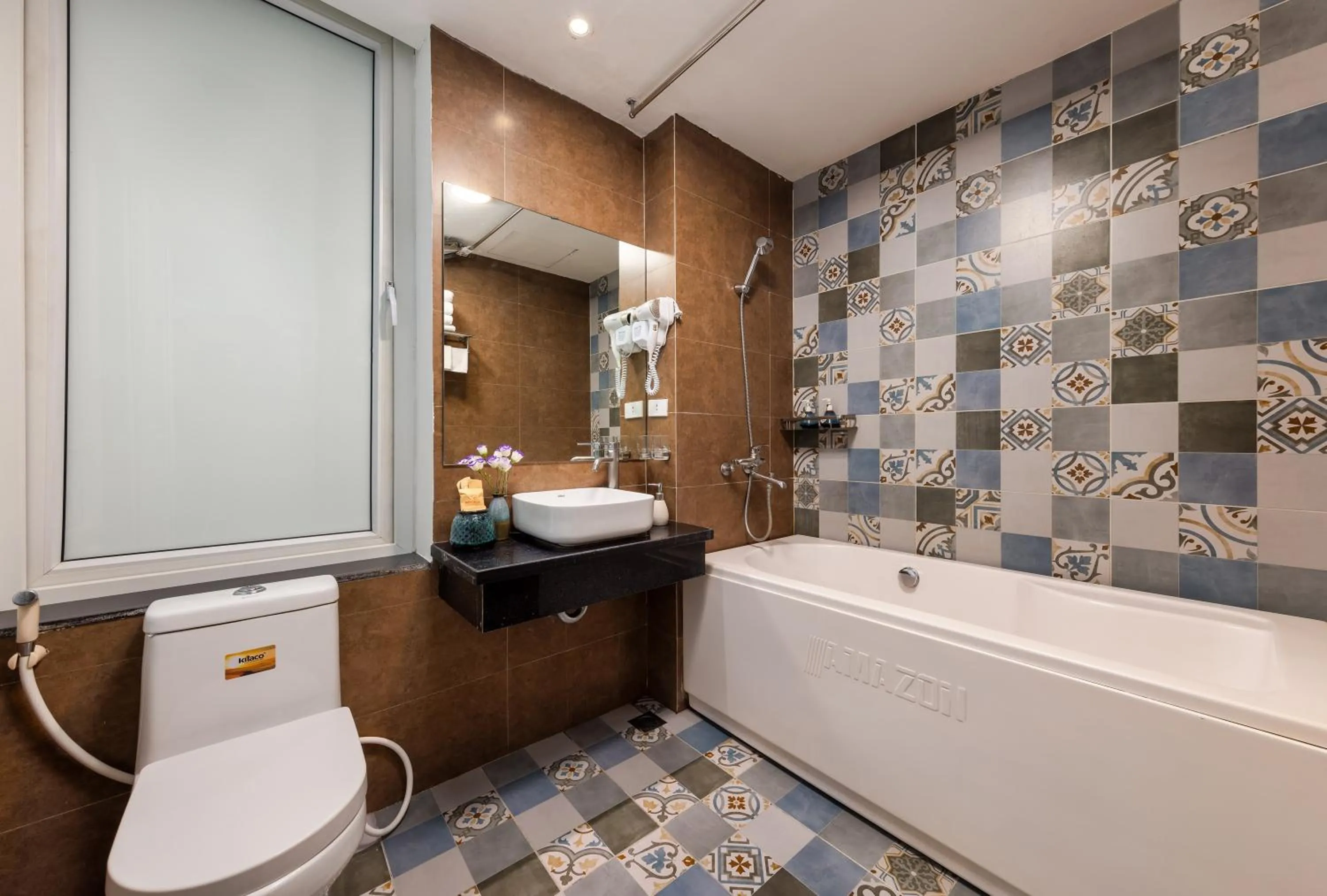 Shower in Bendecir Hotel & Spa