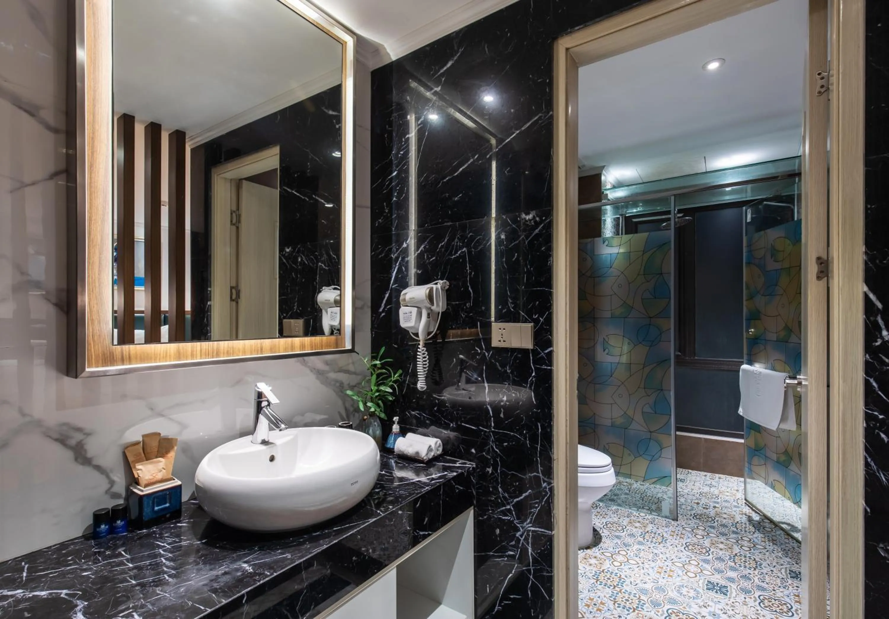 Toilet in Bendecir Hotel & Spa