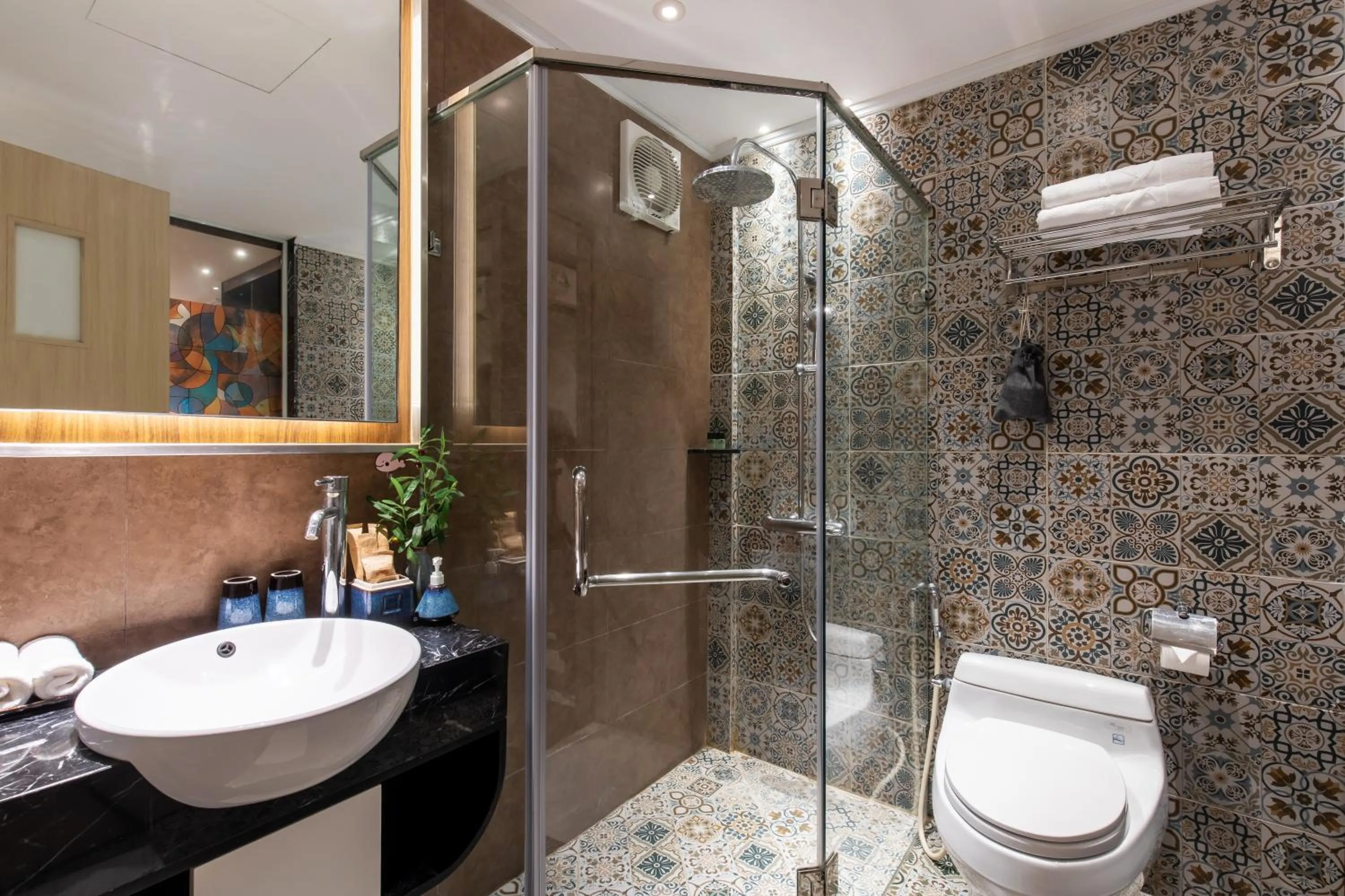 Shower in Bendecir Hotel & Spa