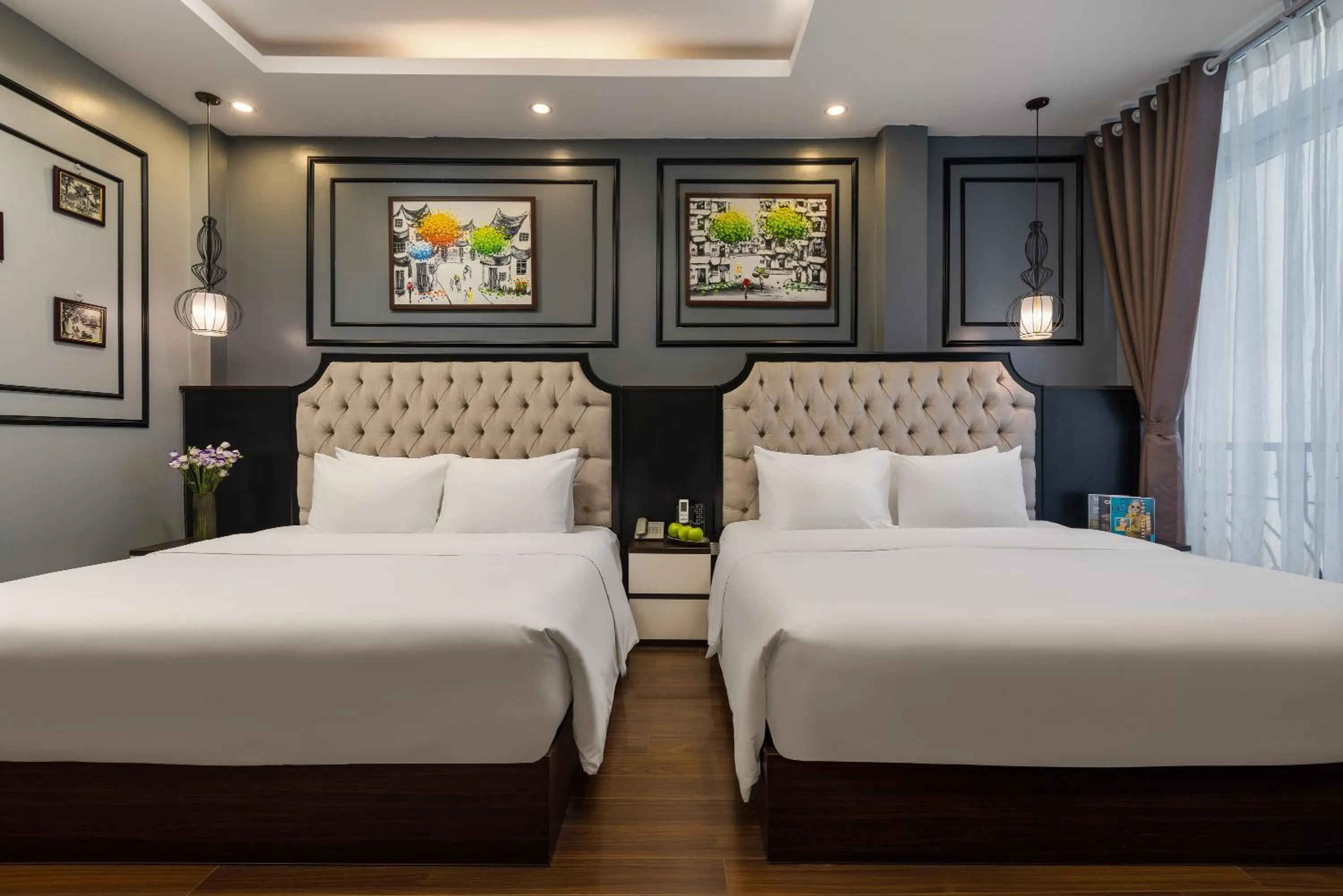 Bed in Bendecir Hotel & Spa