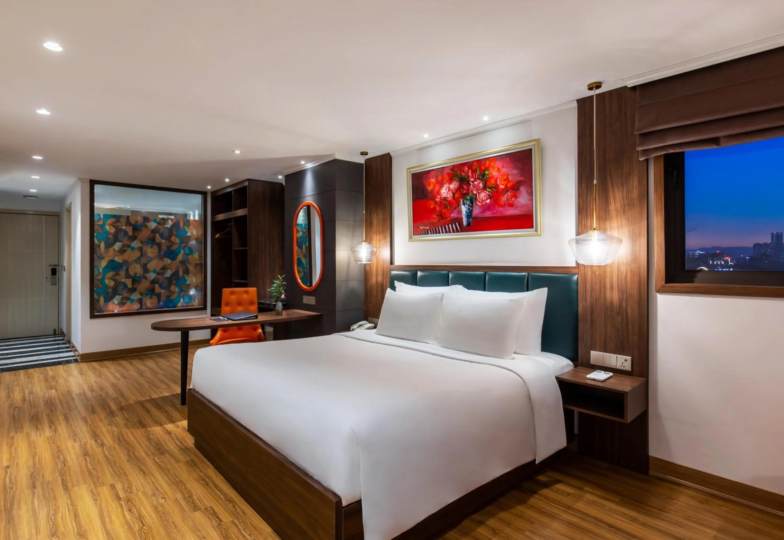 Bed in Bendecir Hotel & Spa