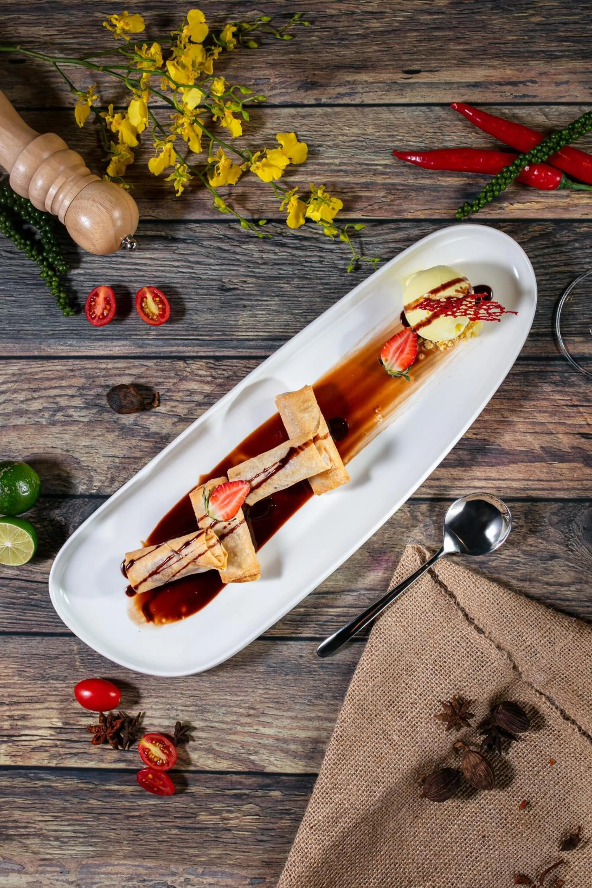 Food in Bendecir Hotel & Spa