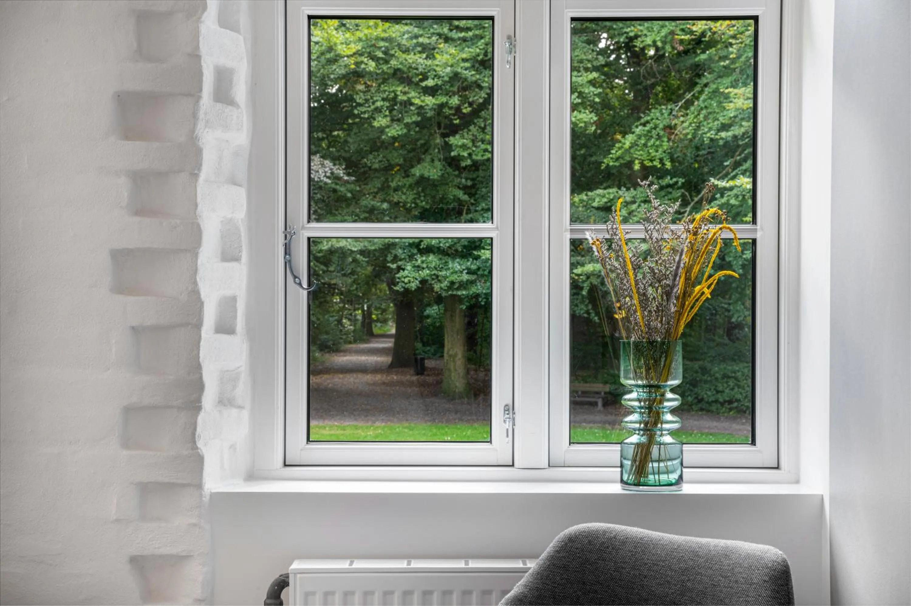 Garden view in Kragsbjerggaard