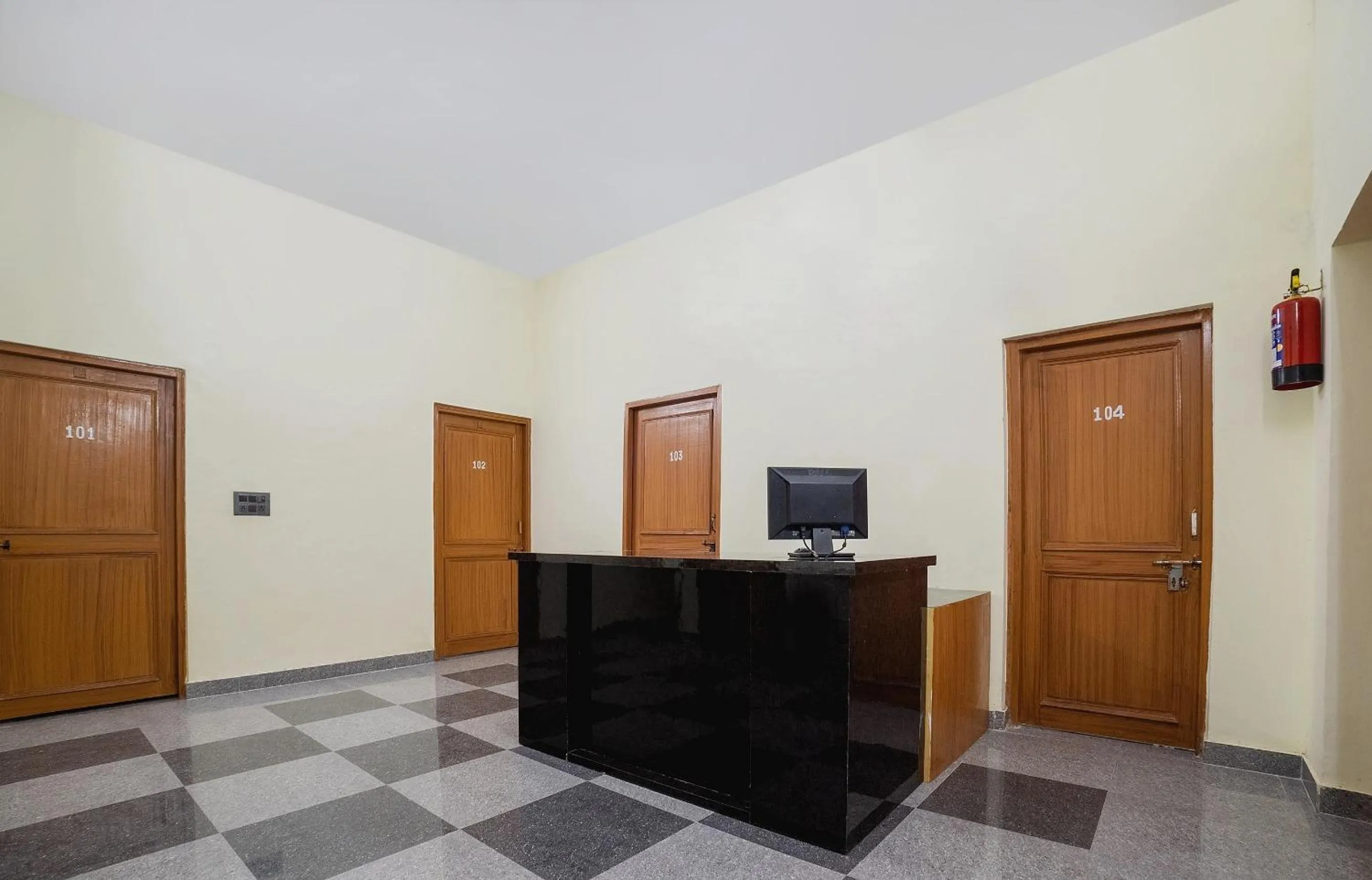 Lobby or reception in Hotel O Home Gautam Homestay