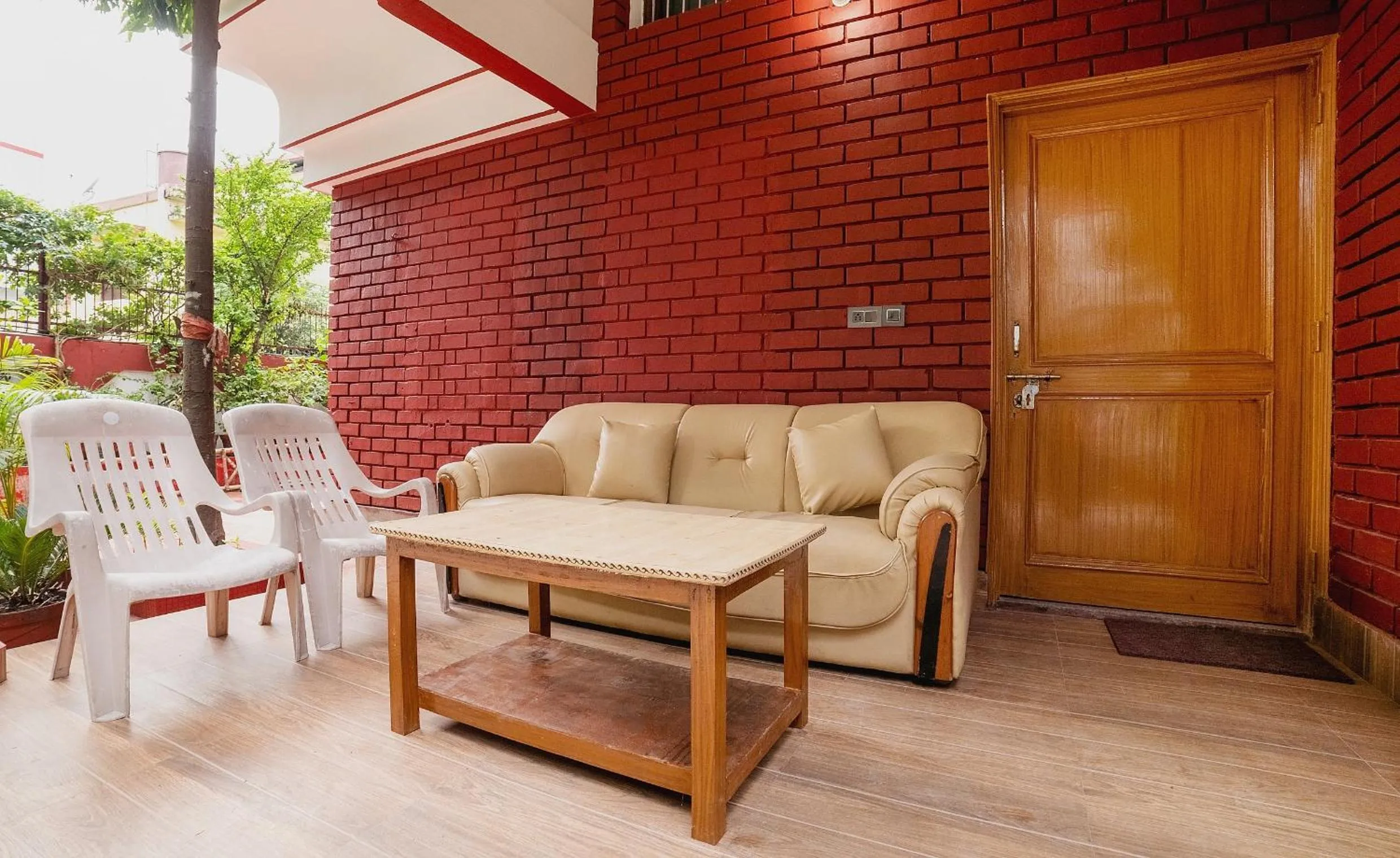 Lobby or reception in Hotel O Home Gautam Homestay