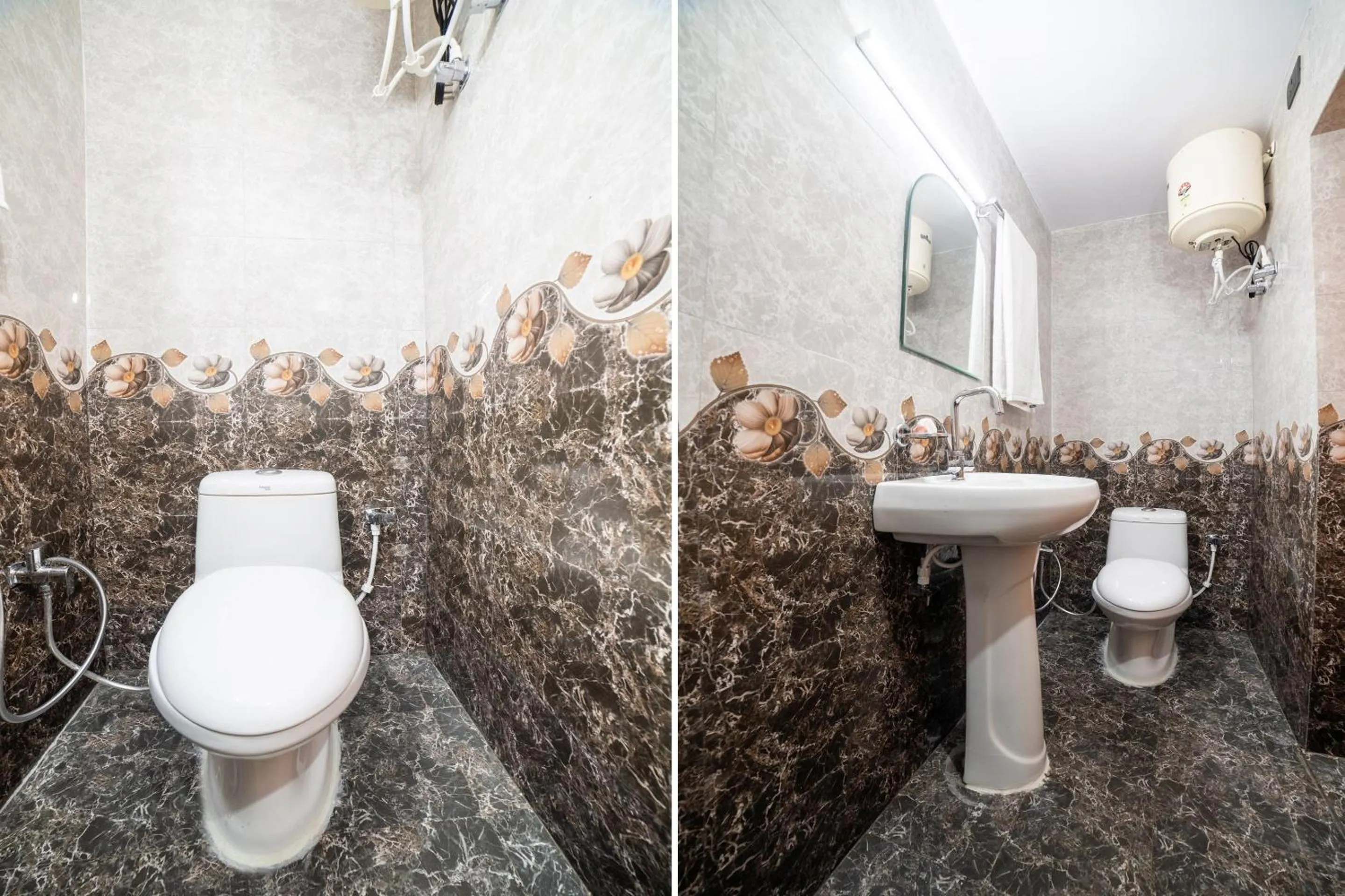 Bathroom in Hotel O Home Gautam Homestay