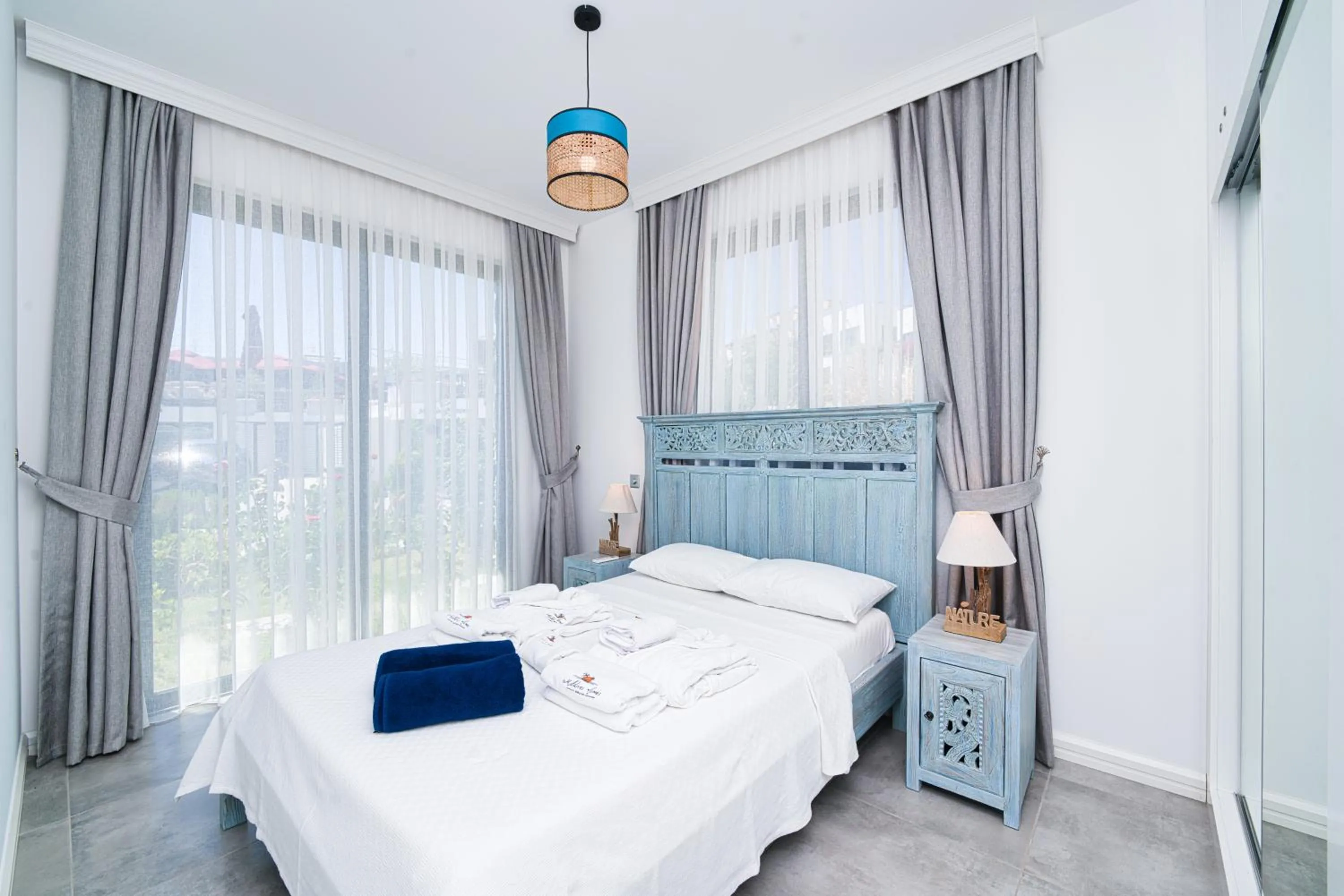 Bed in Maldives Holiday Homes