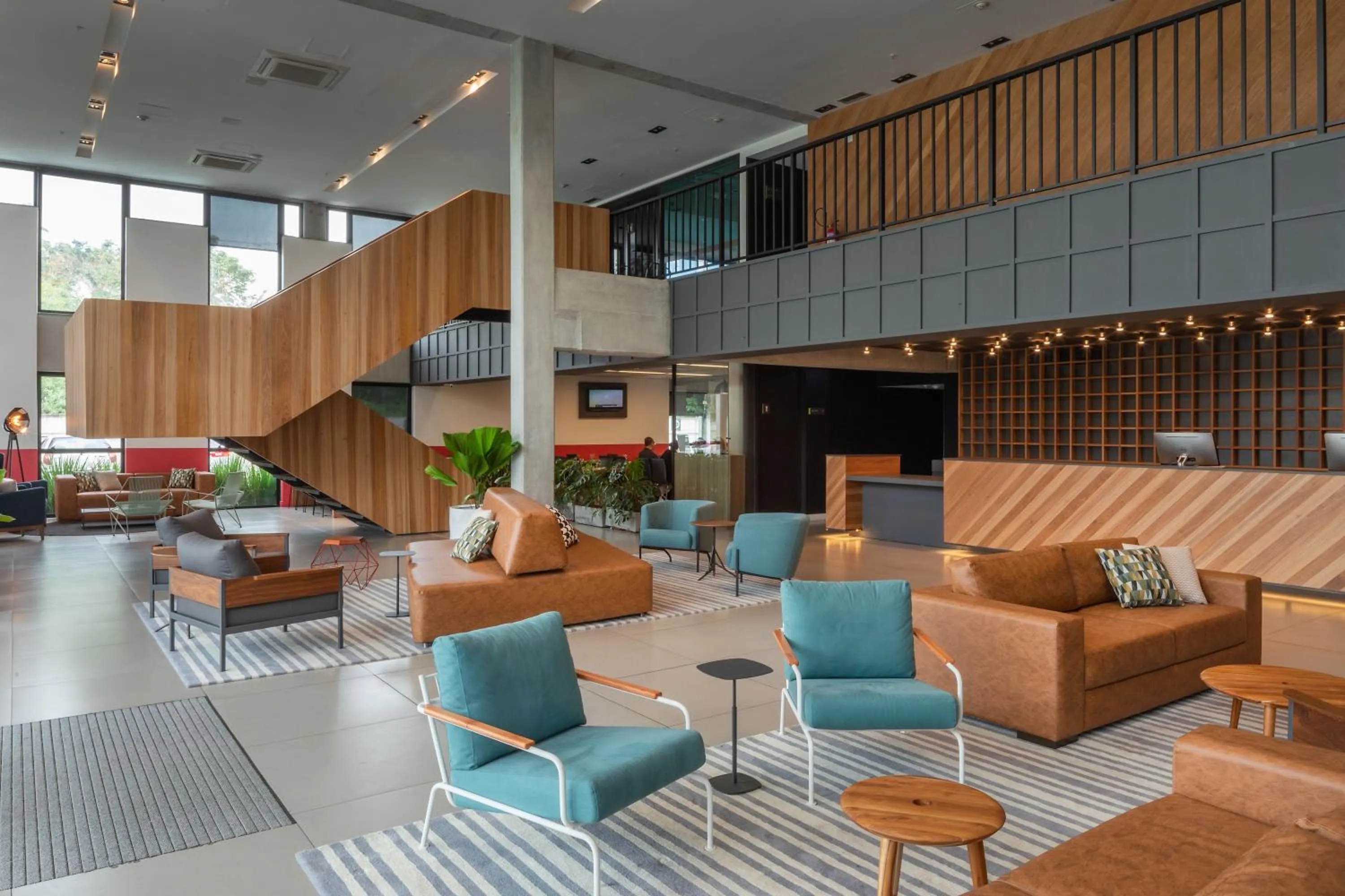 Lobby or reception in Linx Galeão by Wish
