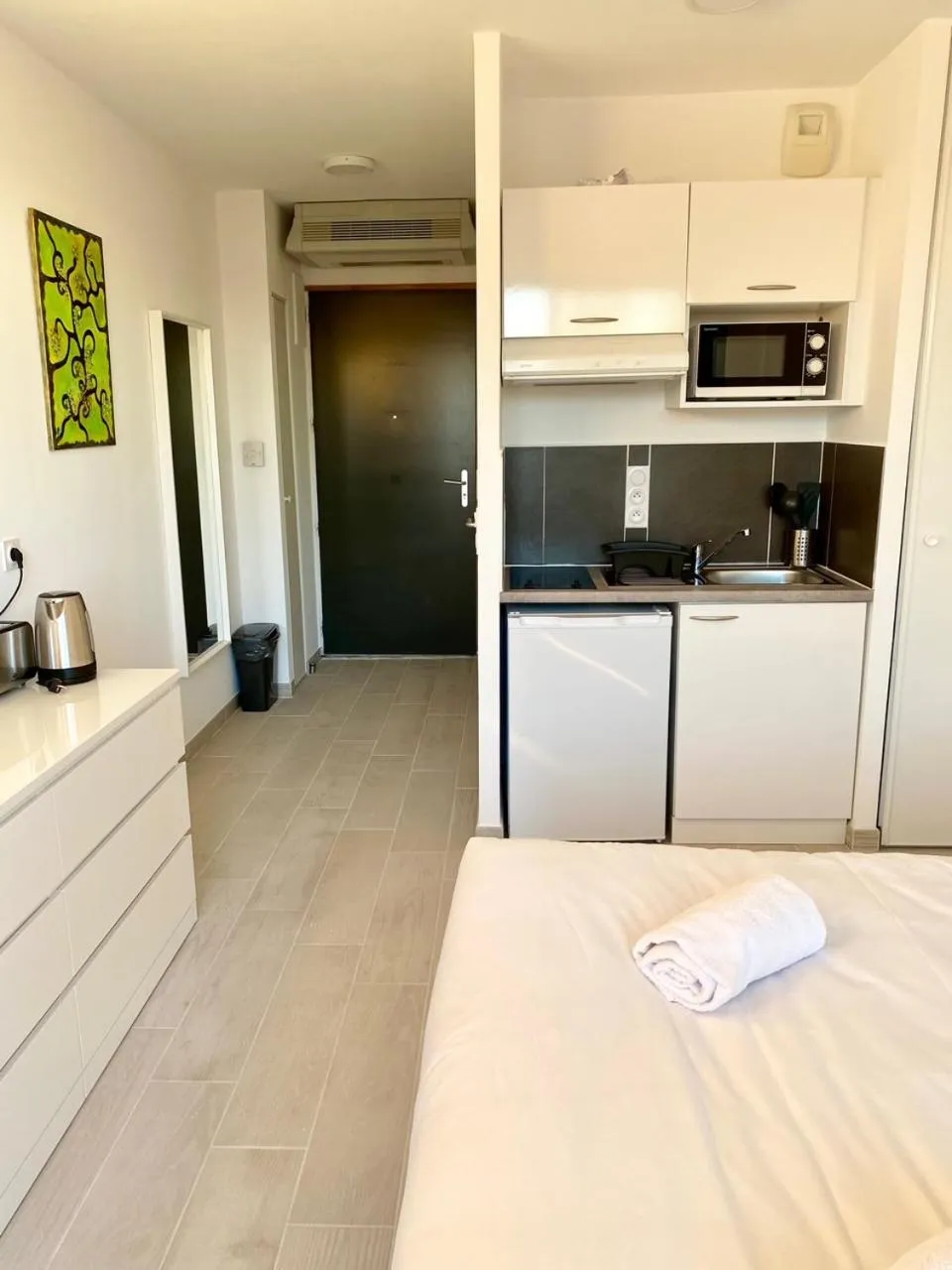 Bed in LES JARDINS D'ATHENA