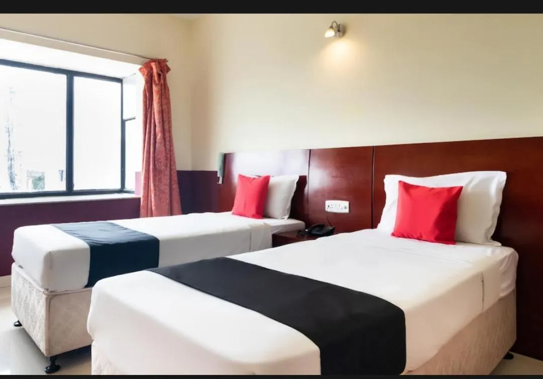 Bed in Hotel Vassi Palaze