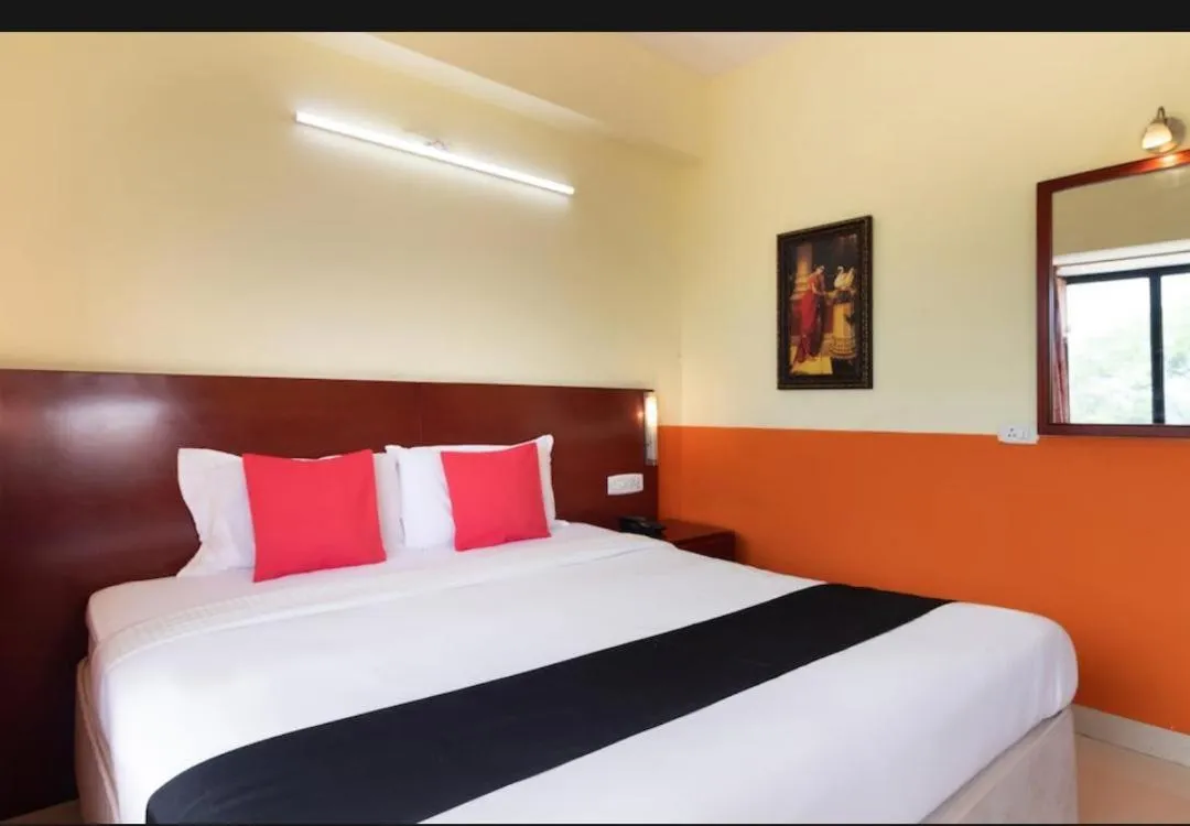 Bed in Hotel Vassi Palaze