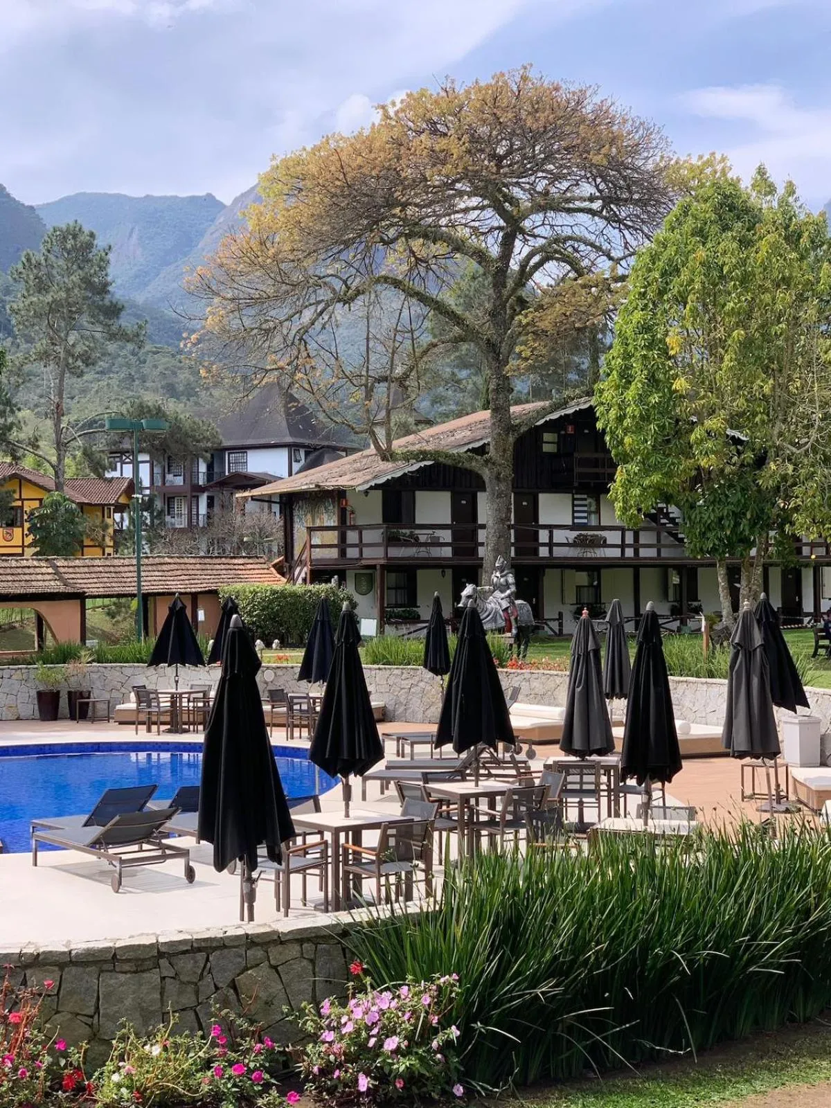 Natural landscape in Village Le Canton