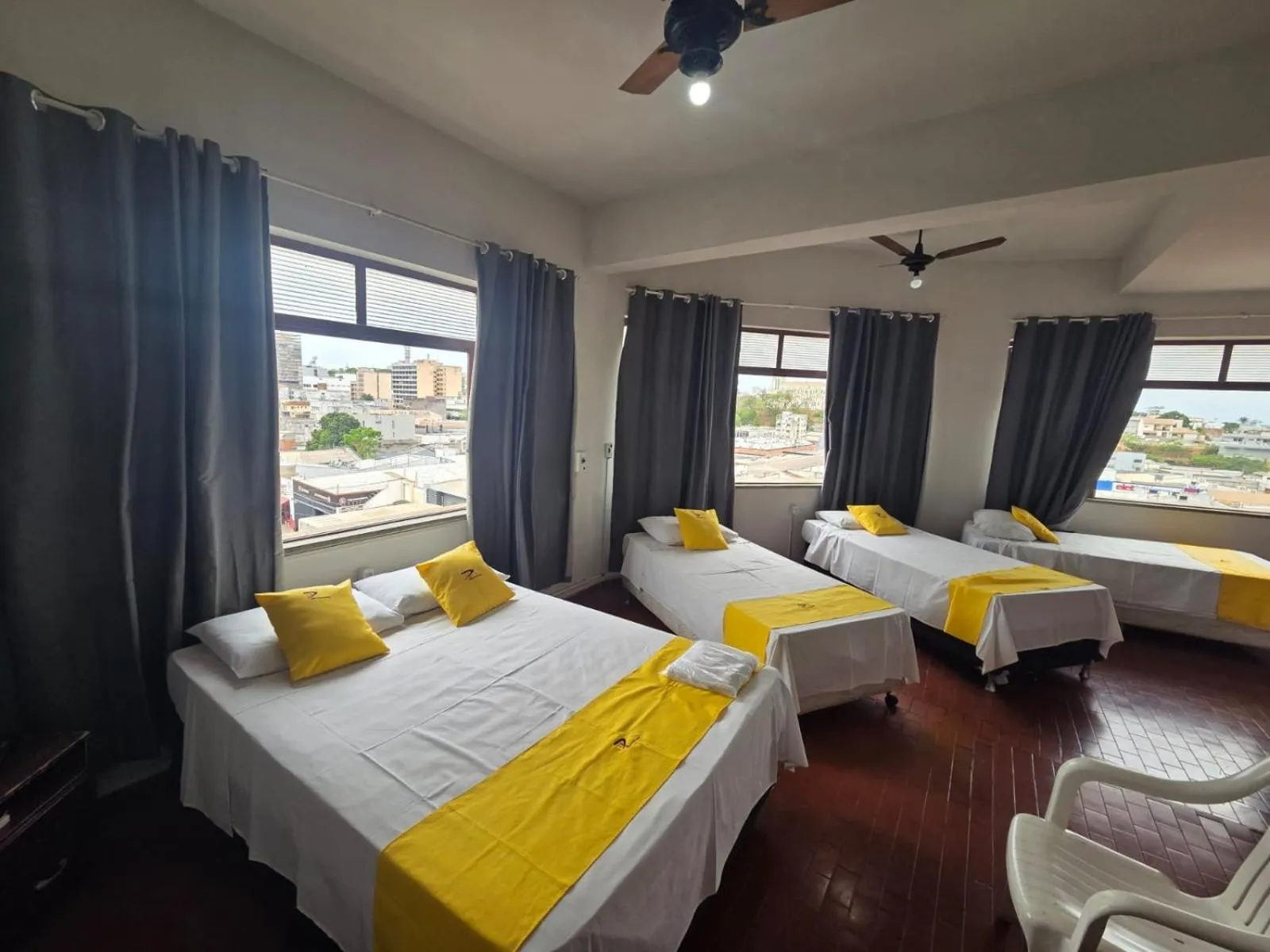 Bed in Hotel Panorama, Cuiabá