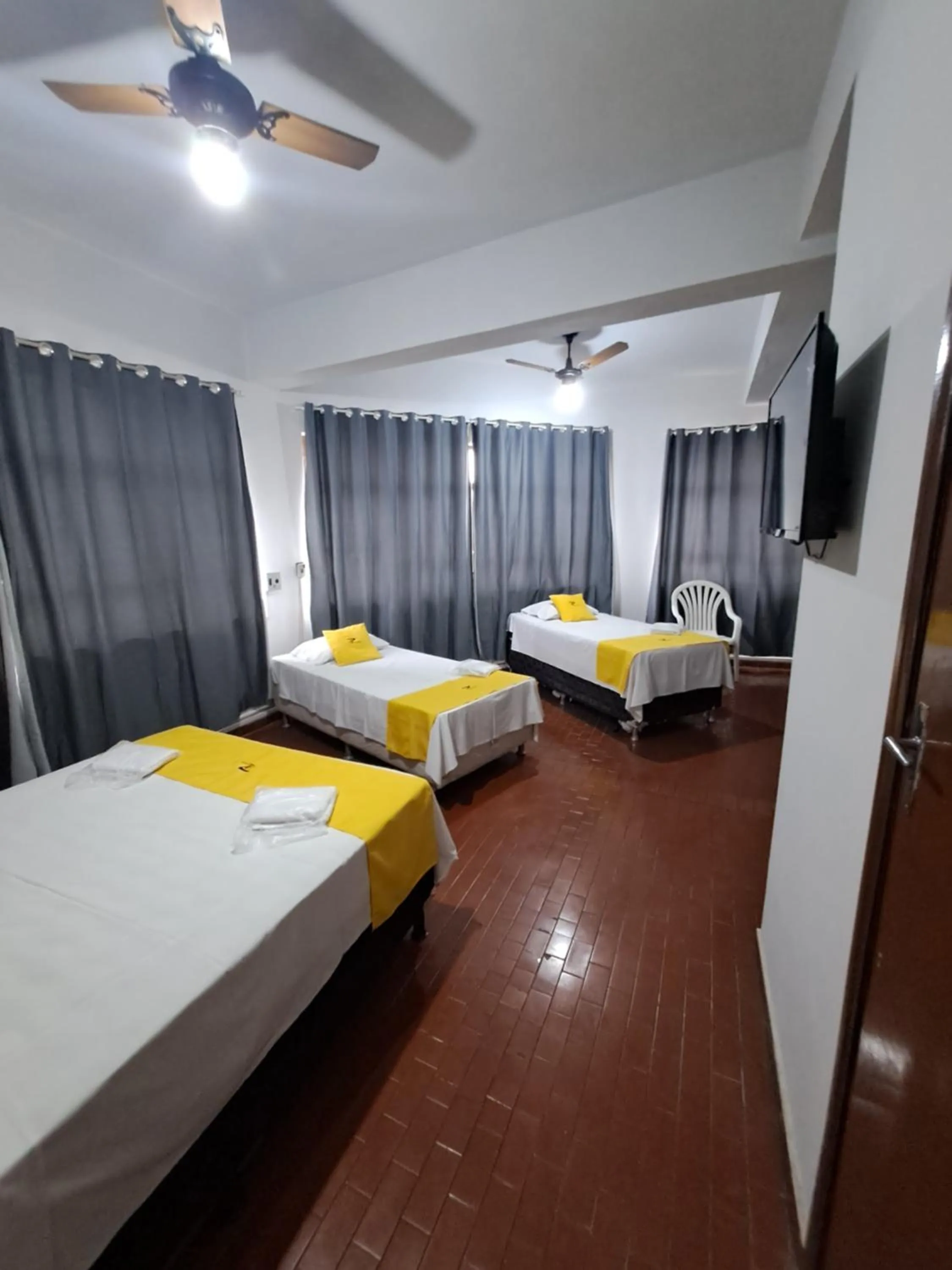 Bed in Hotel Panorama, Cuiabá