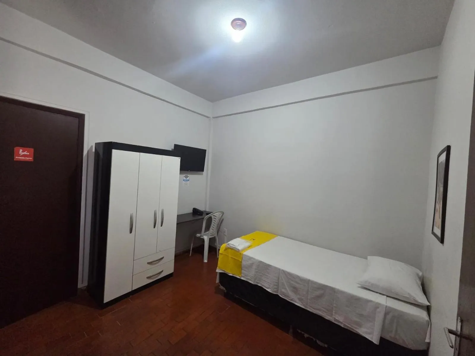 Bed in Hotel Panorama, Cuiabá