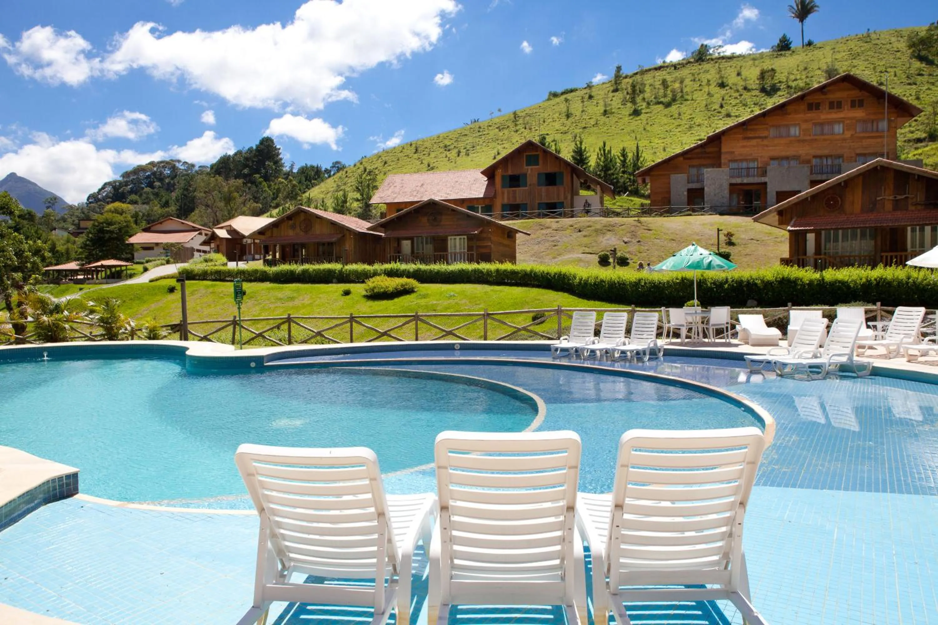Swimming pool in Fazenda Suica Le Canton