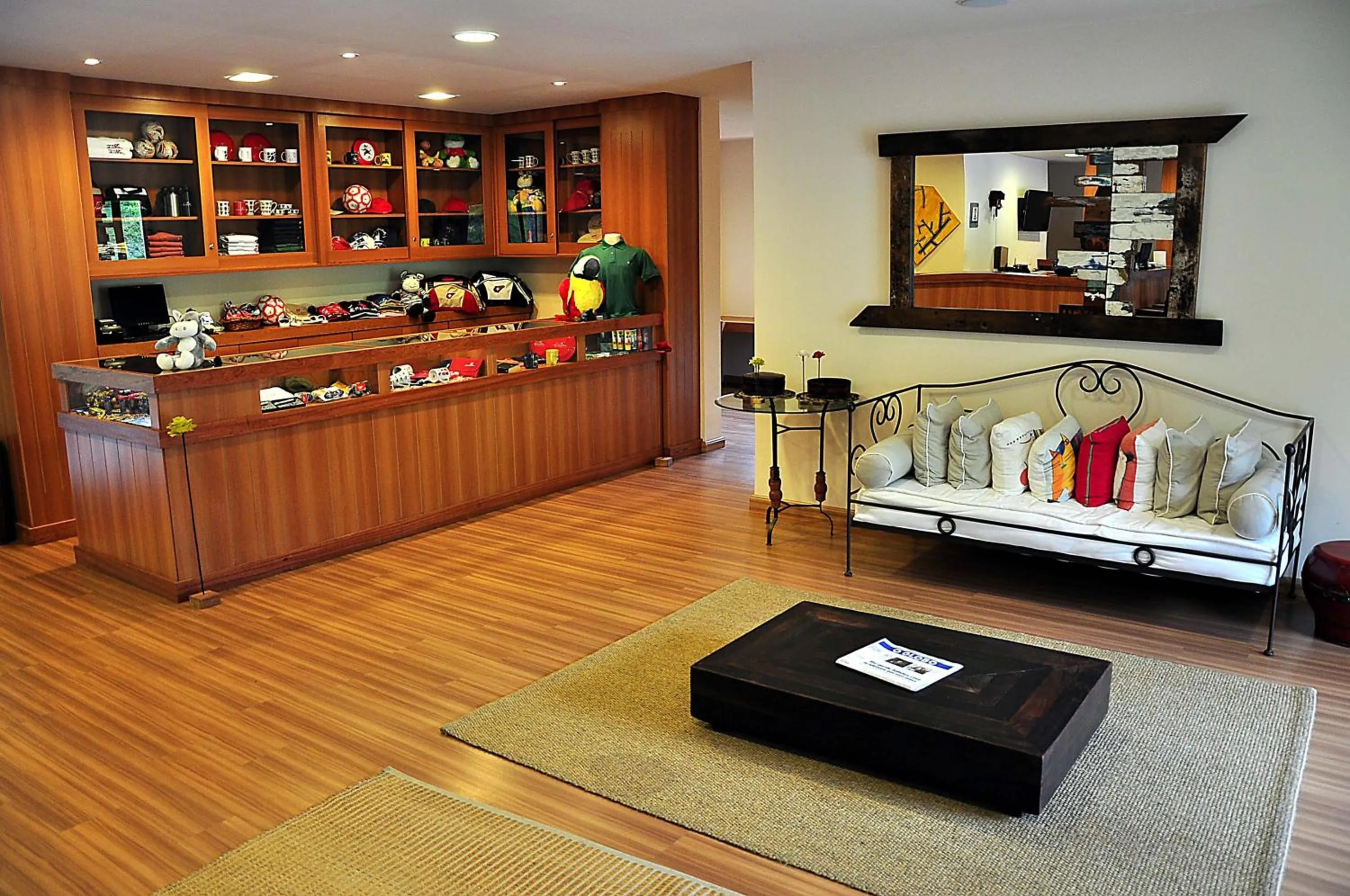 Seating area in Fazenda Suica Le Canton