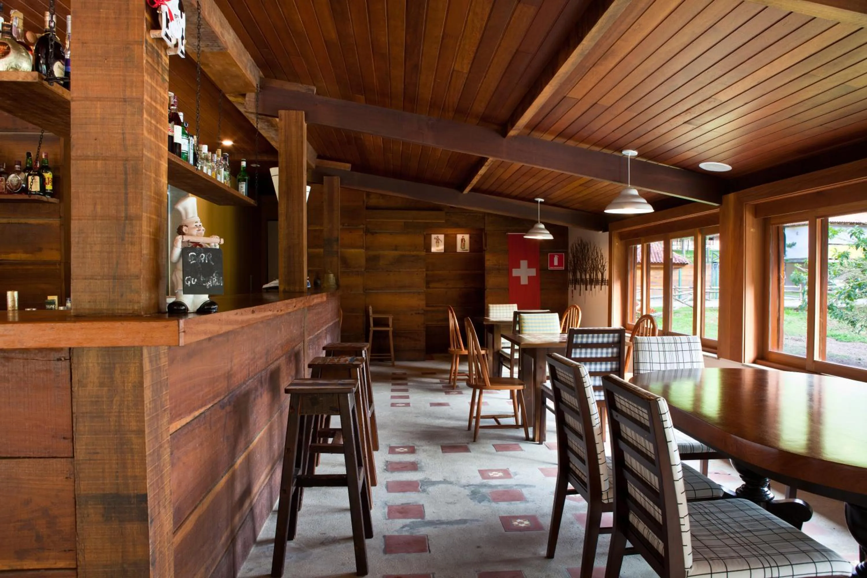 Lounge or bar in Fazenda Suica Le Canton