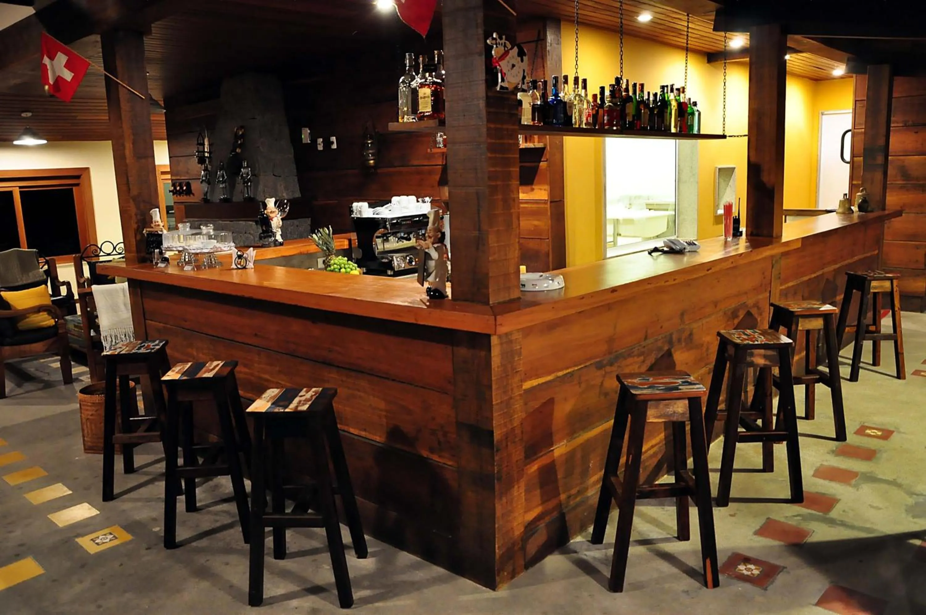 Lounge or bar in Fazenda Suica Le Canton