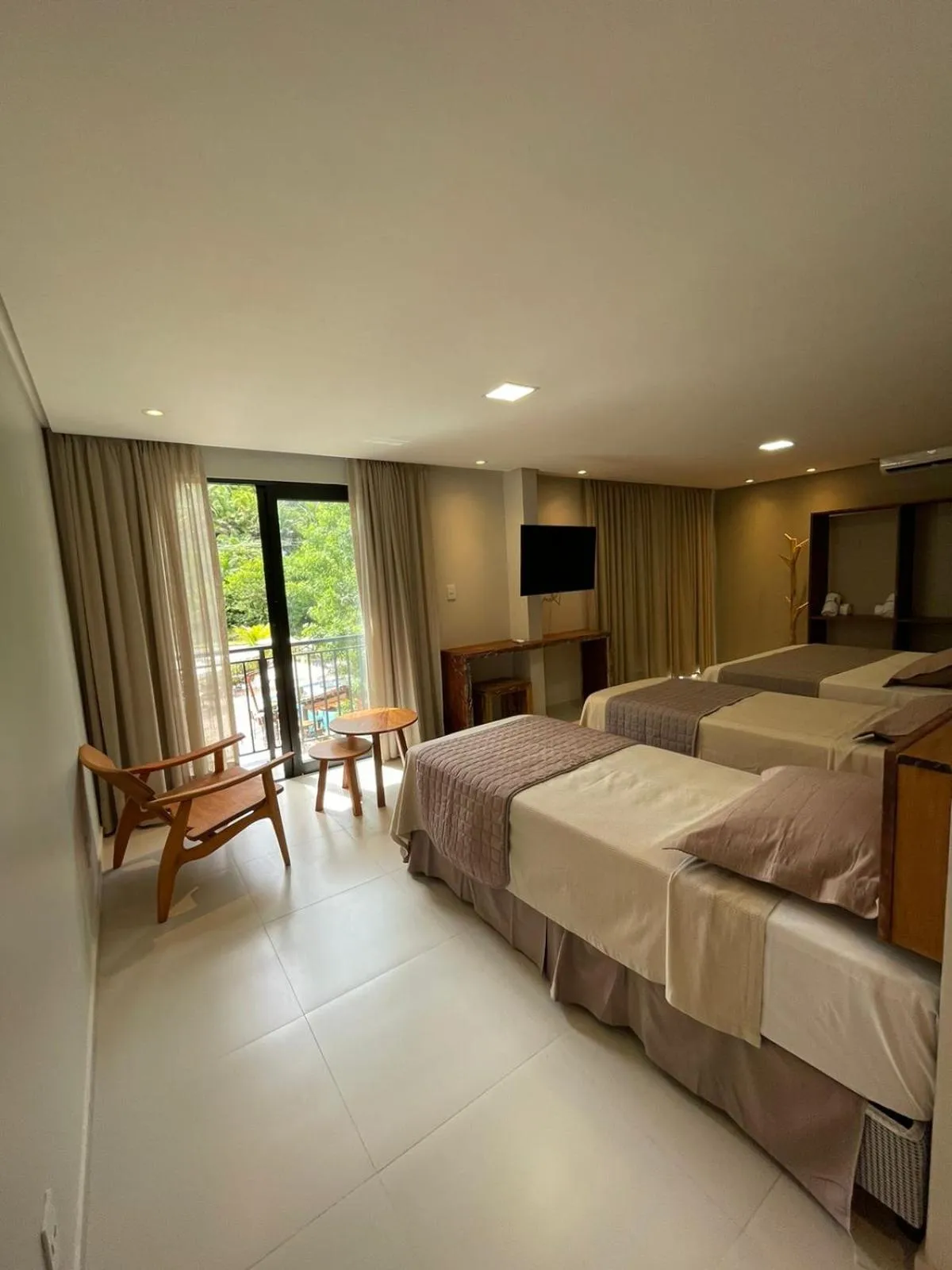 TV and multimedia, Bed in Pousada Patuá do Morro