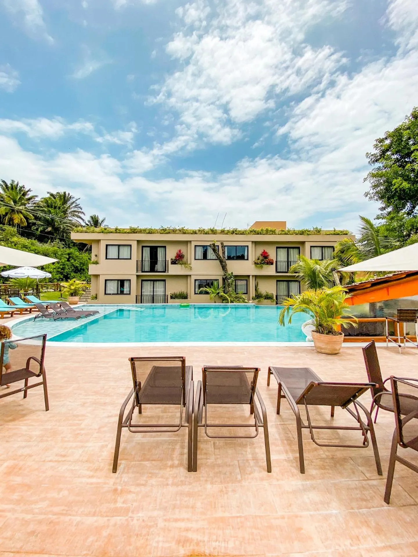 Swimming pool in Pousada Patuá do Morro