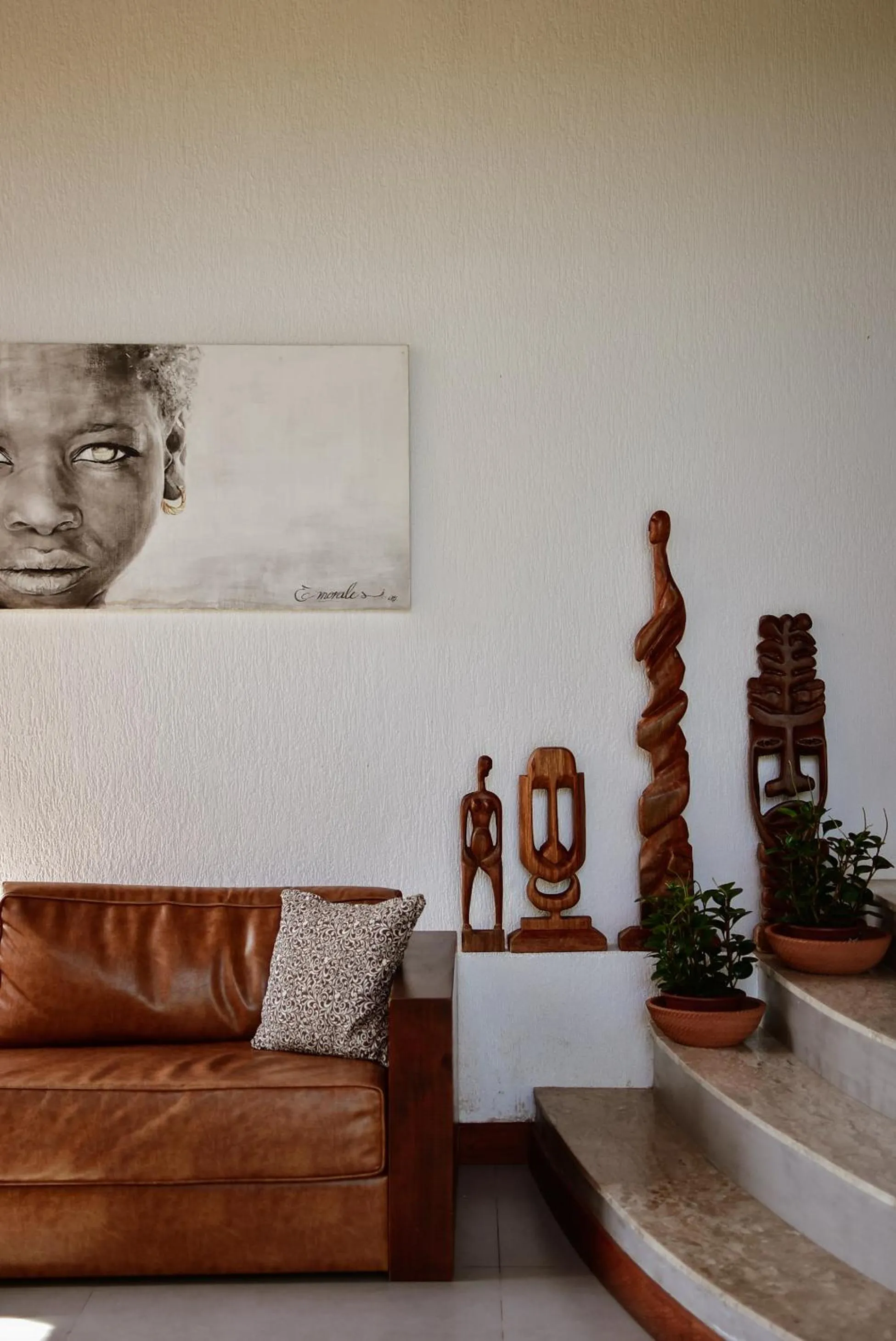 Living room in Pousada Patuá do Morro